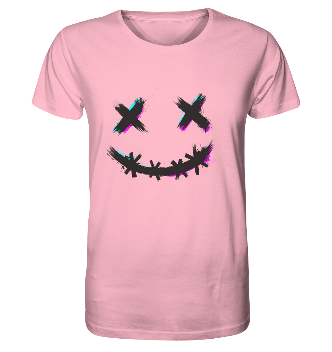 DartSturm - Scary Smile Schwarz - Organic Shirt DartSturm - Scary Smile Schwarz - Organic Shirt