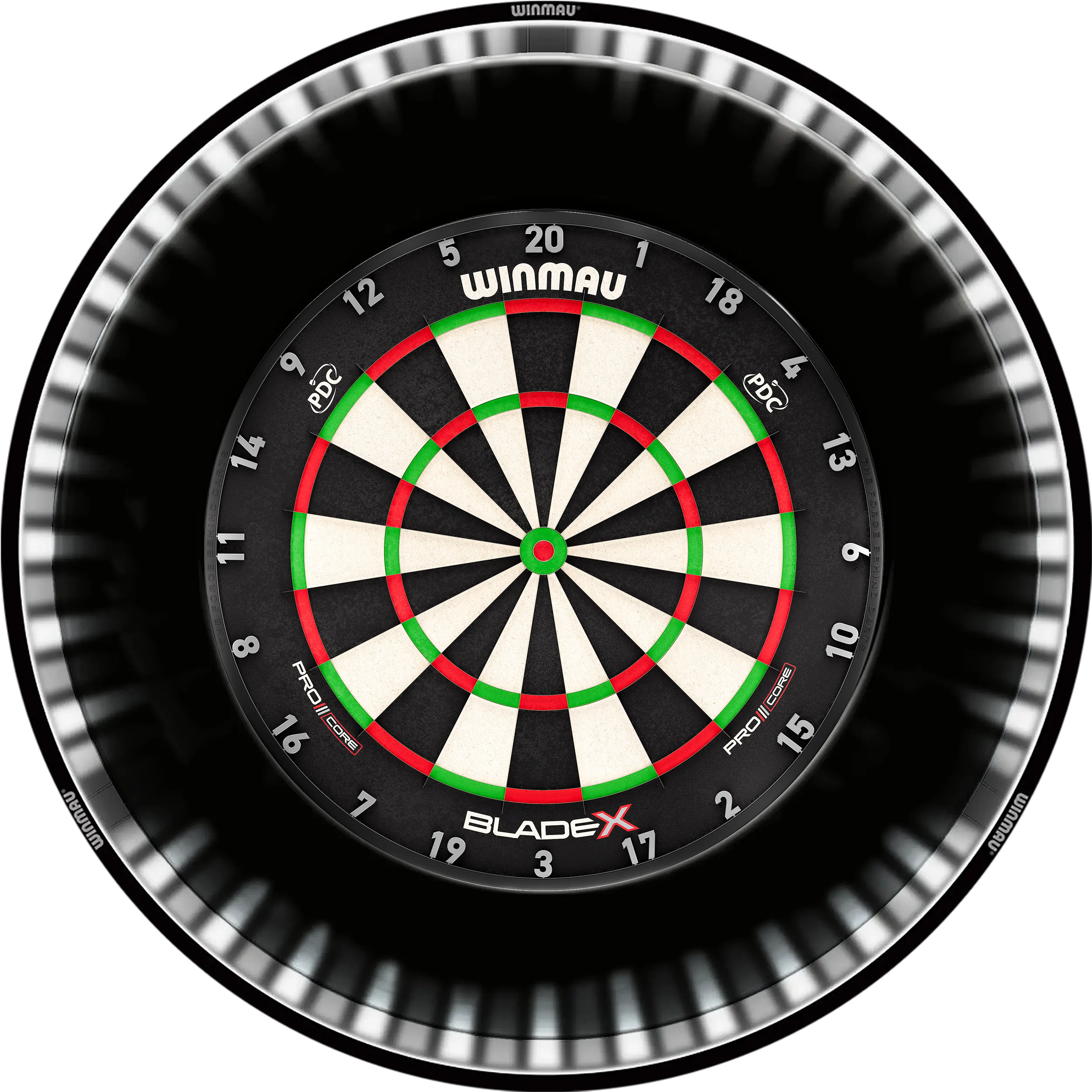 Winmau - Blade X Dartboard + Surround + Plasma