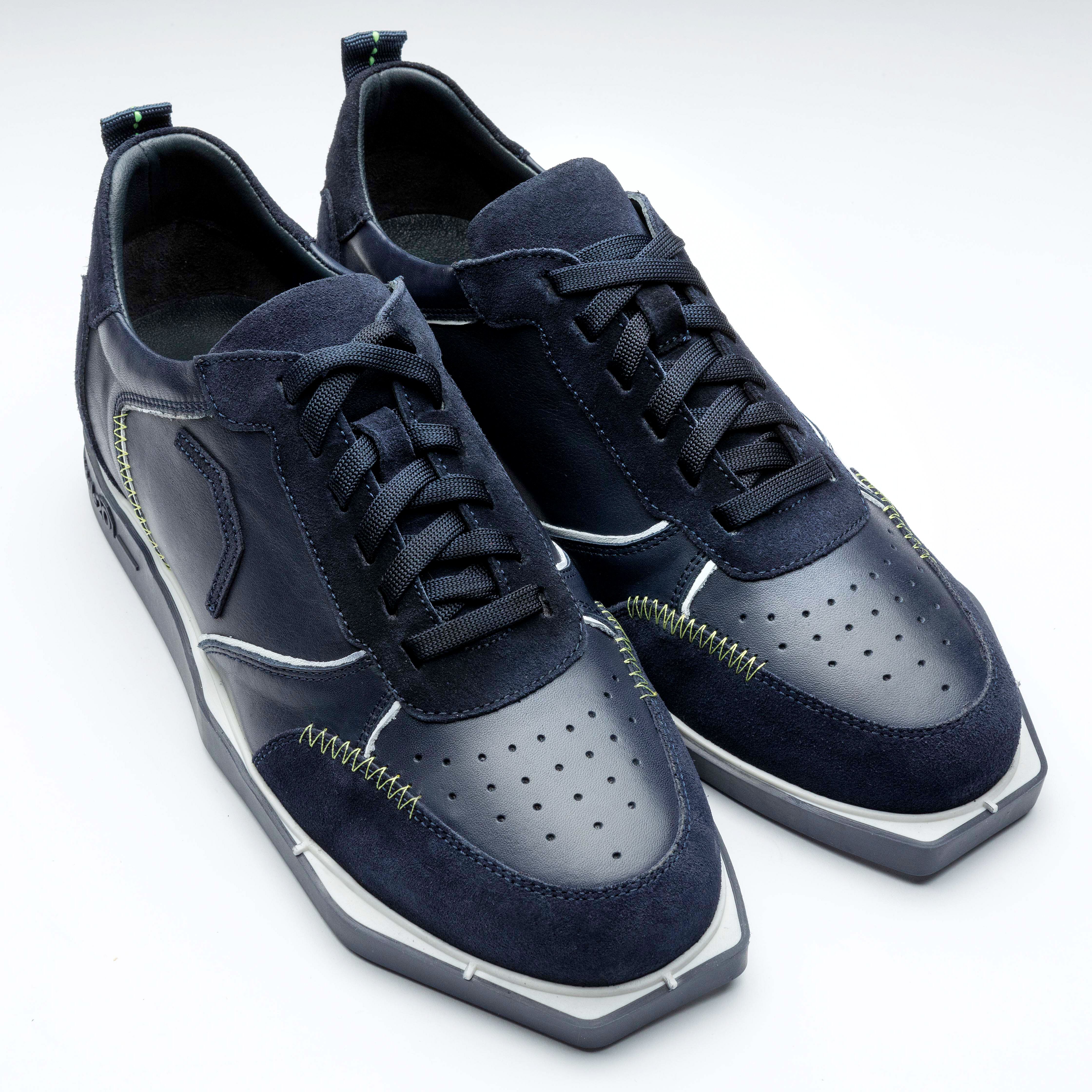 Triple20 Dartsshoes - Leder Blau/Weiß