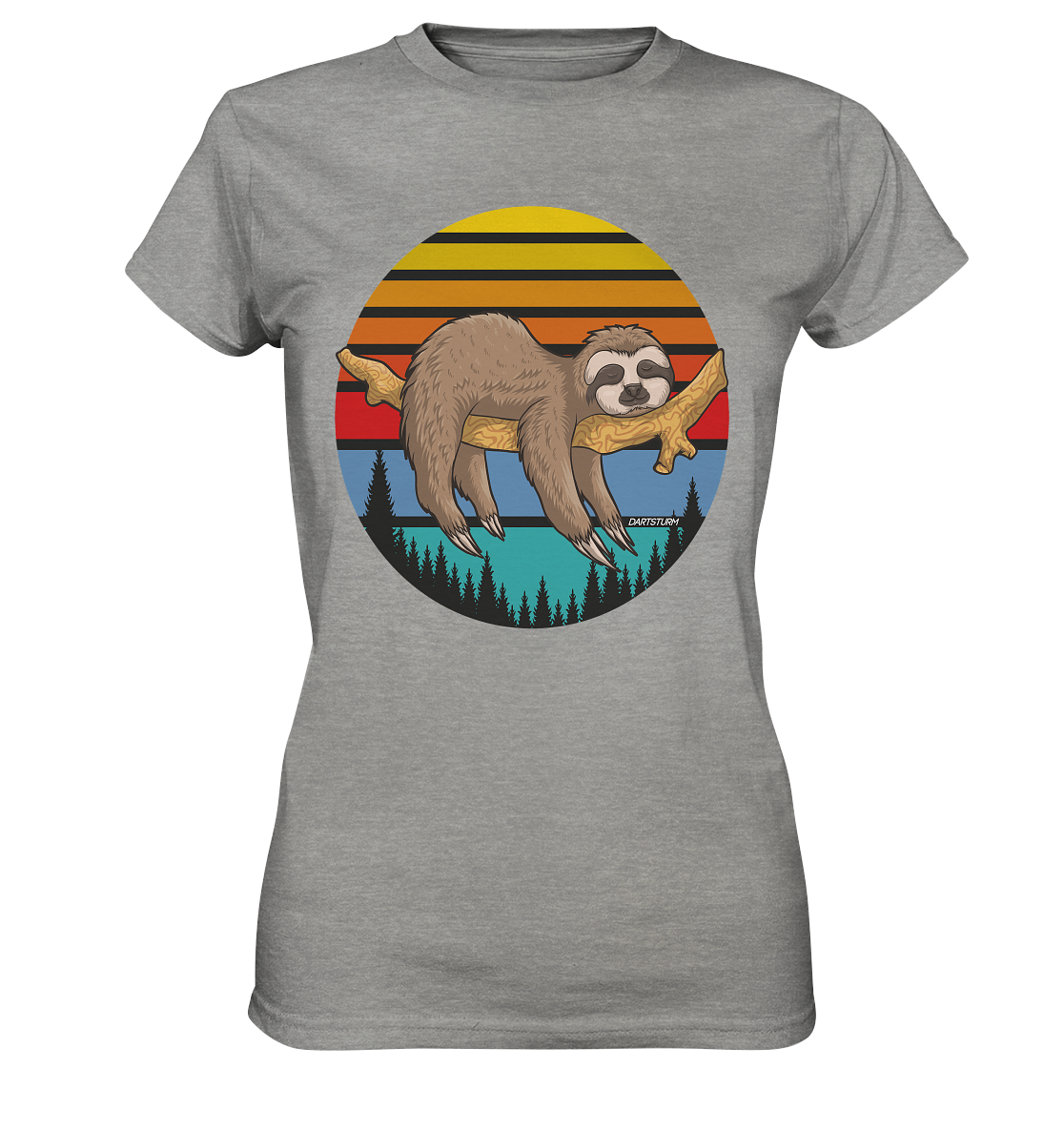 DartSturm - Lazy Sloth - Ladies Premium Shirt DartSturm - Lazy Sloth - Ladies Premium Shirt