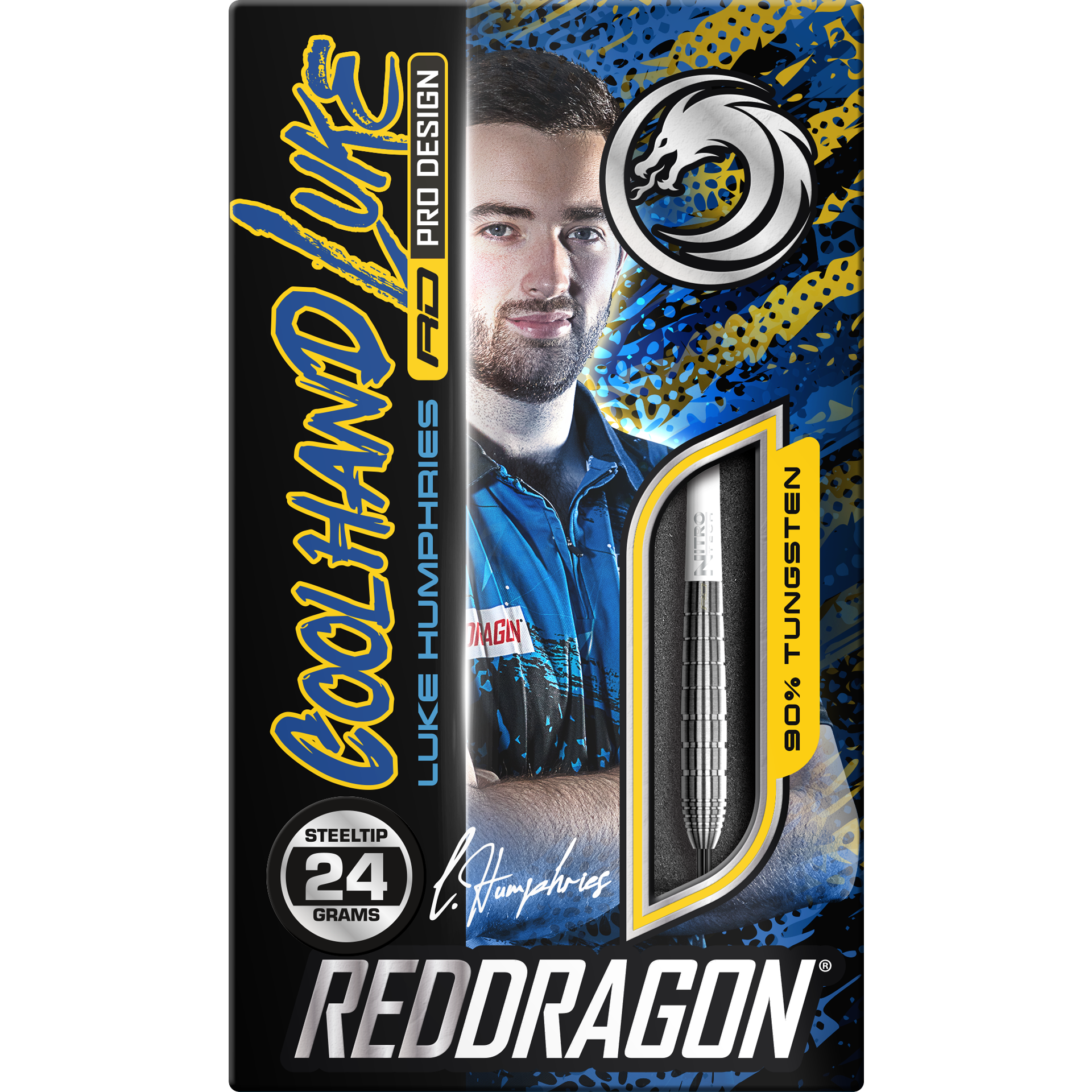 Red Dragon - Luke Humphries TX1 - Steeldart Red Dragon - Luke Humphries TX1 - Steeldart