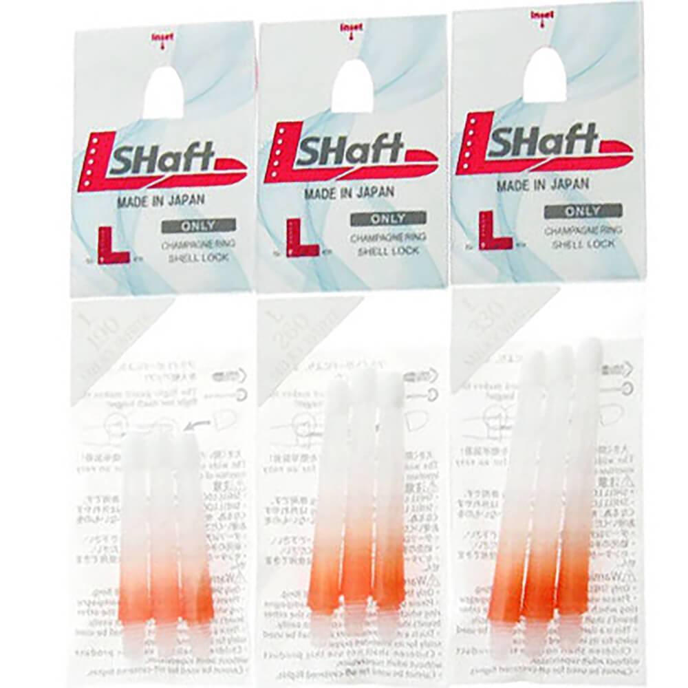 L-Style-L-Shaft-Lock-Straight-TwoTone-Weiss-Klar-Orange-Verpackung L-Style - L-Shaft Lock Straight TwoTone - Weiß Klar Orange
