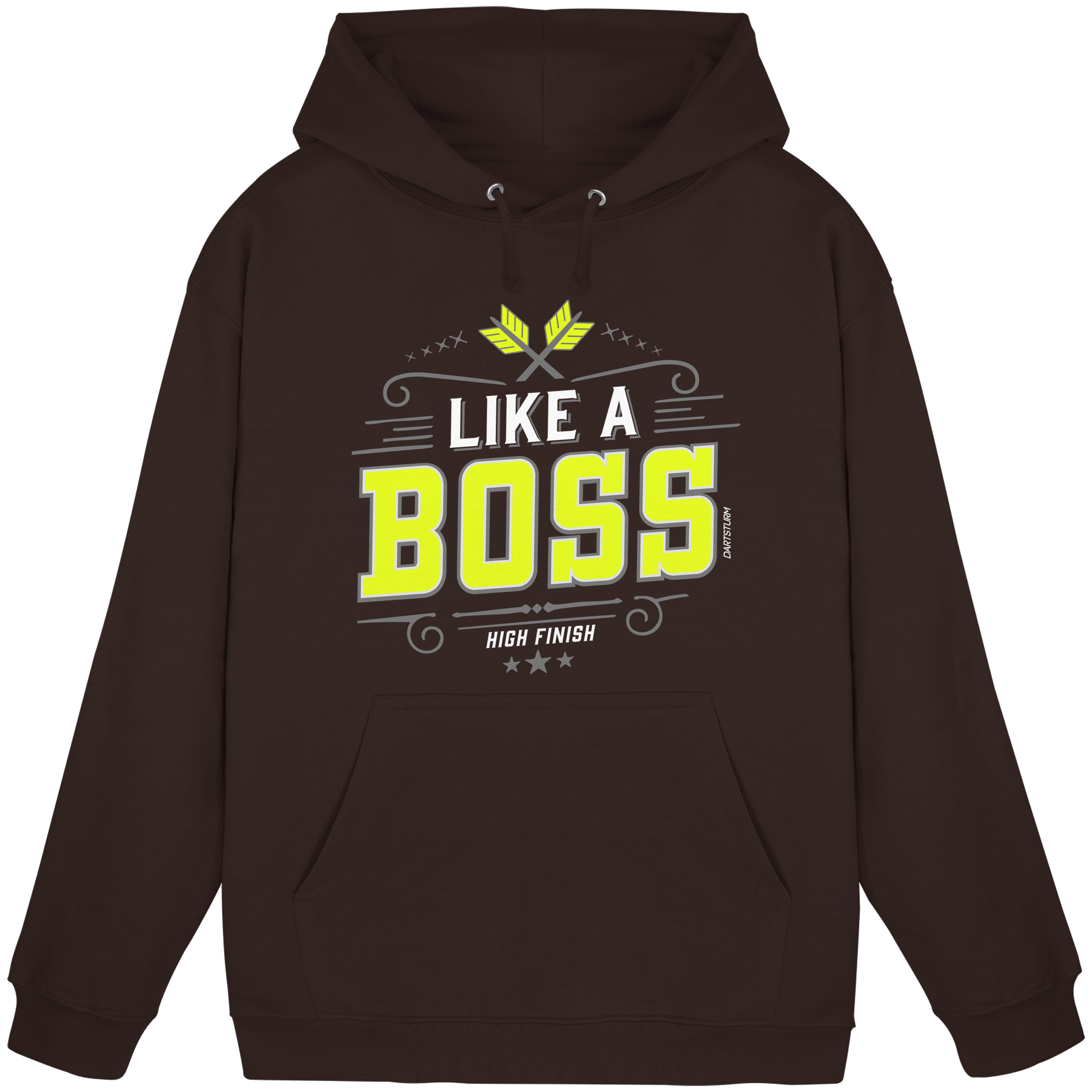 DartSturm - Like a Boss Yellow - Basic Unisex Hoodie
