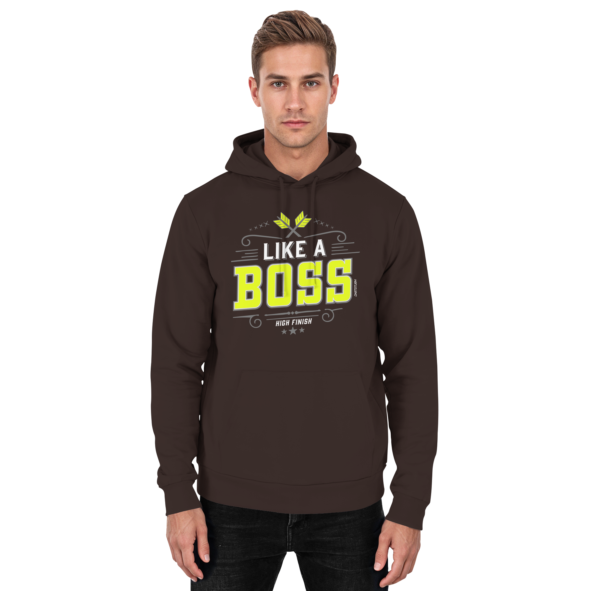 DartSturm - Like a Boss Yellow - Basic Unisex Hoodie