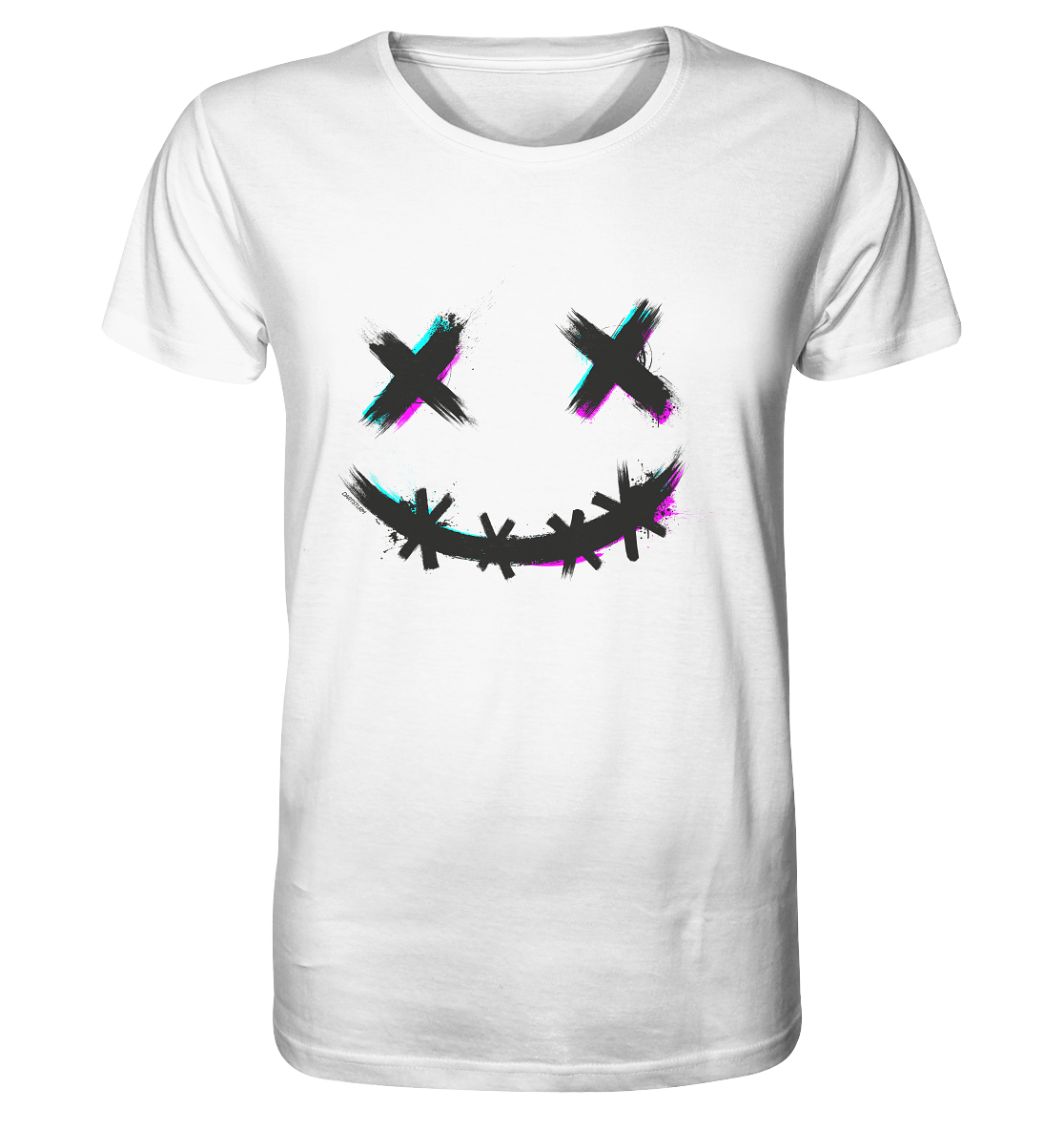 DartSturm - Scary Smile Schwarz - Organic Shirt DartSturm - Scary Smile Schwarz - Organic Shirt