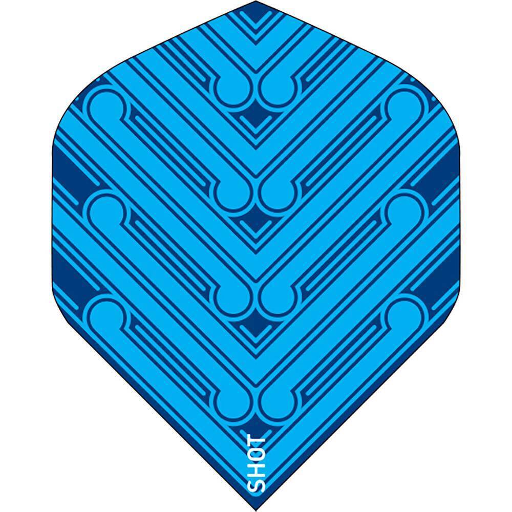 Shot-Manu-Dartflight-Standard-Blau Shot - Manu Dartflight - Standard