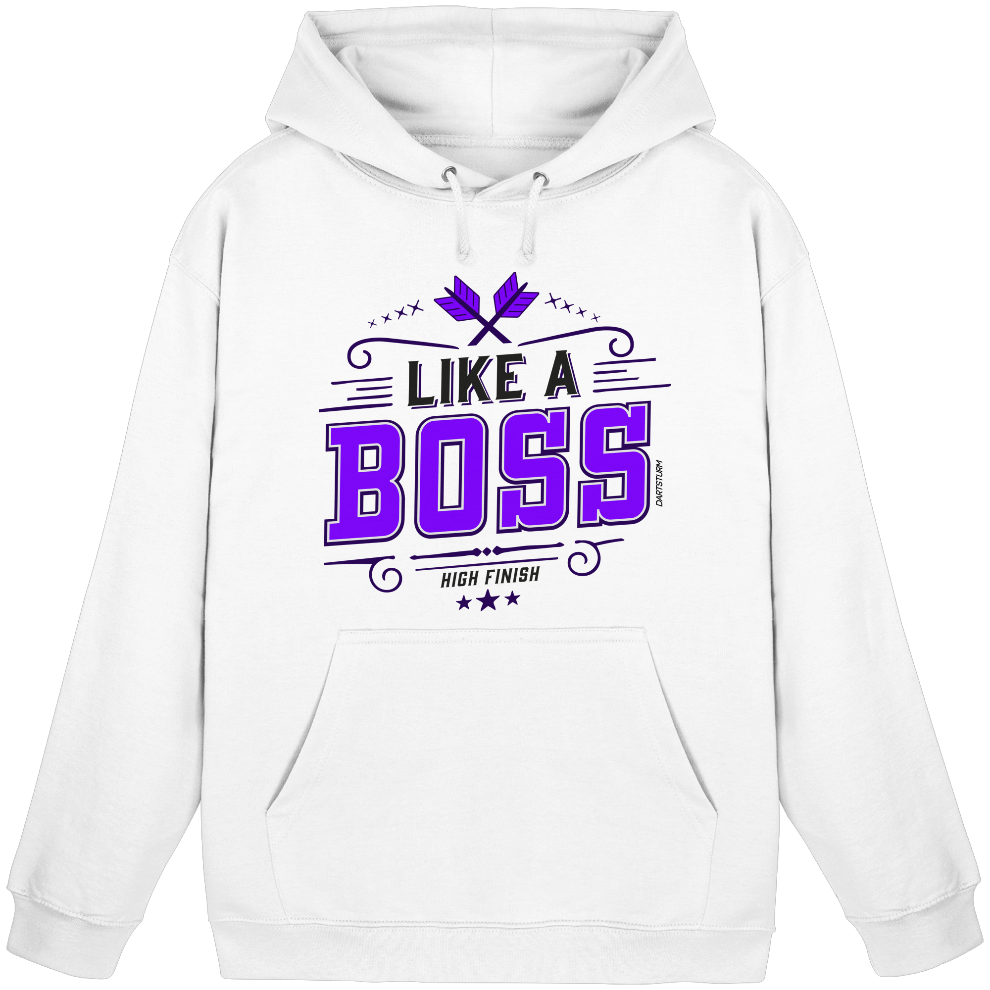 DartSturm - Like a Boss Purple - Basic Unisex Hoodie