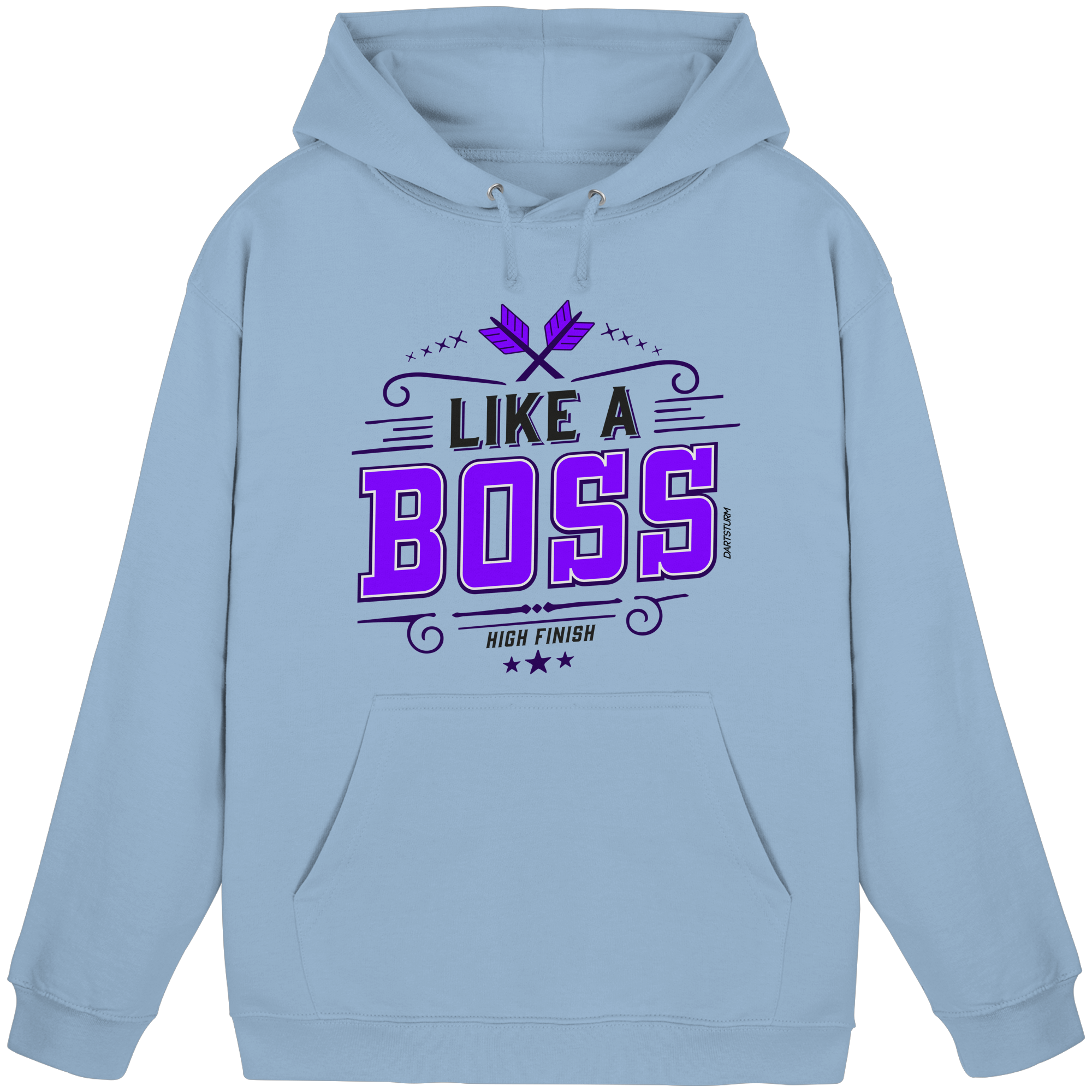 DartSturm - Like a Boss Purple - Basic Unisex Hoodie DartSturm - Like a Boss Purple - Basic Unisex Hoodie