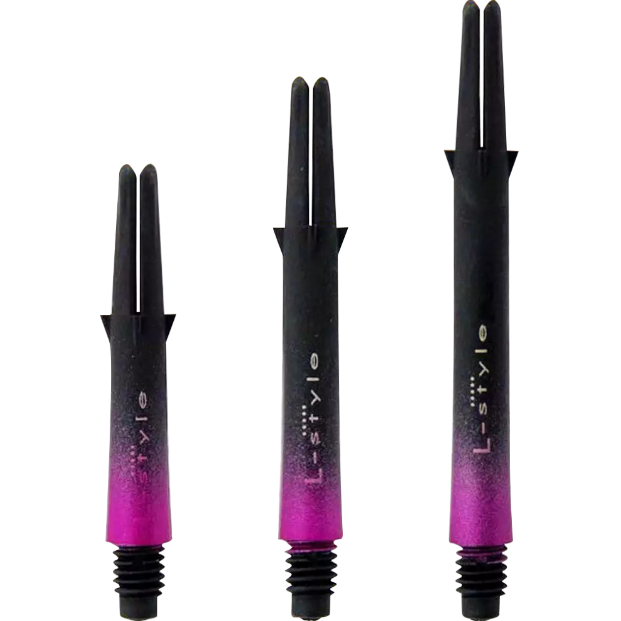 L-Style - Carbon L-Shaft Lock Straight TwoTone - Pink L-Style - Carbon L-Shaft Lock Straight TwoTone - Pink