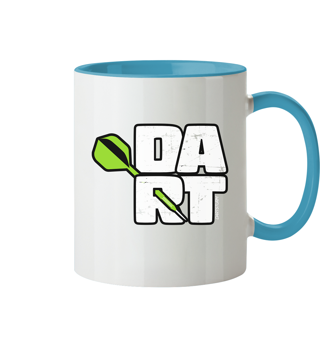 DartSturm - Dart - Tasse zweifarbig