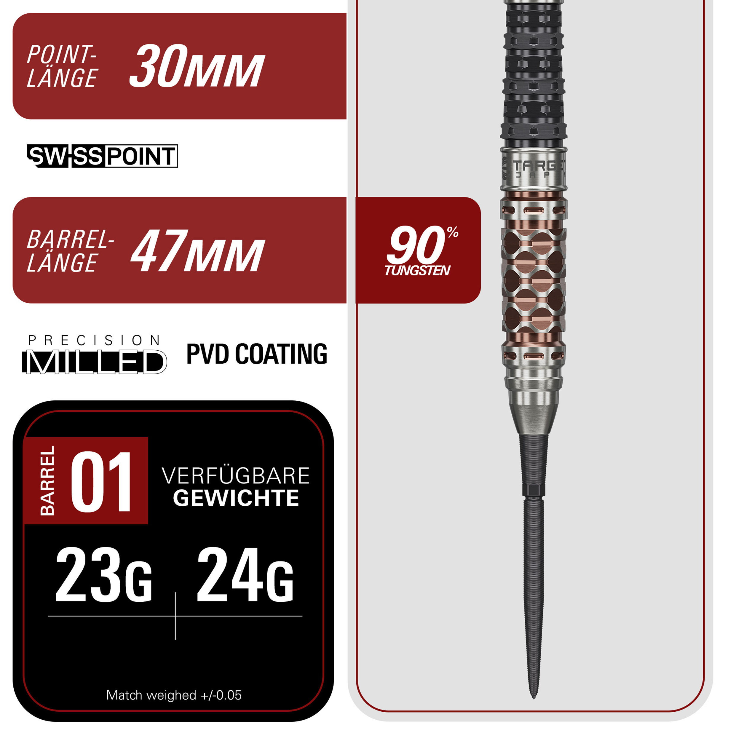 Target Japan - Swiss Point - Cathy Leung GEN 6 - Steeldart