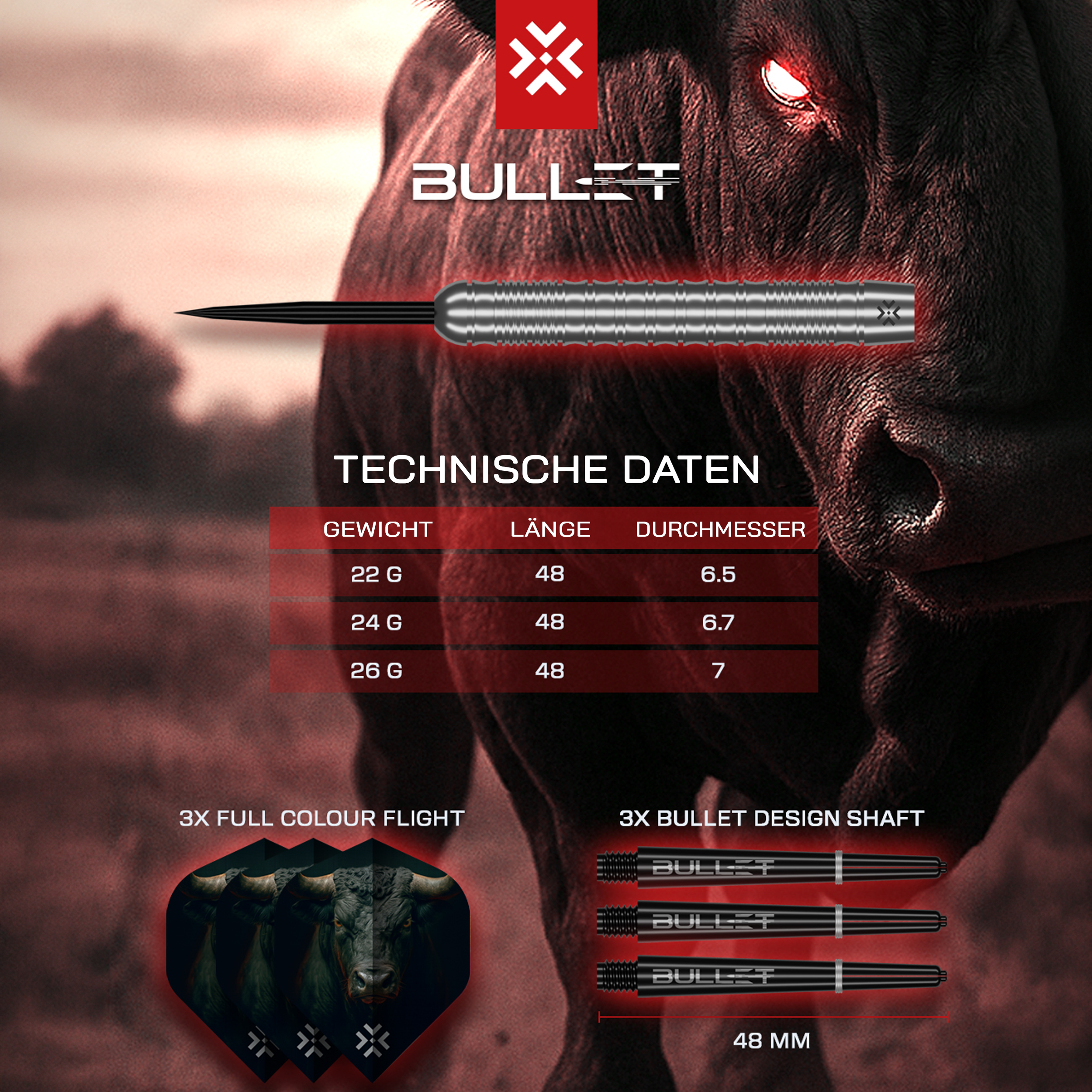 Bullet - Fury - Steeldart Bullet - Fury - Steeldart
