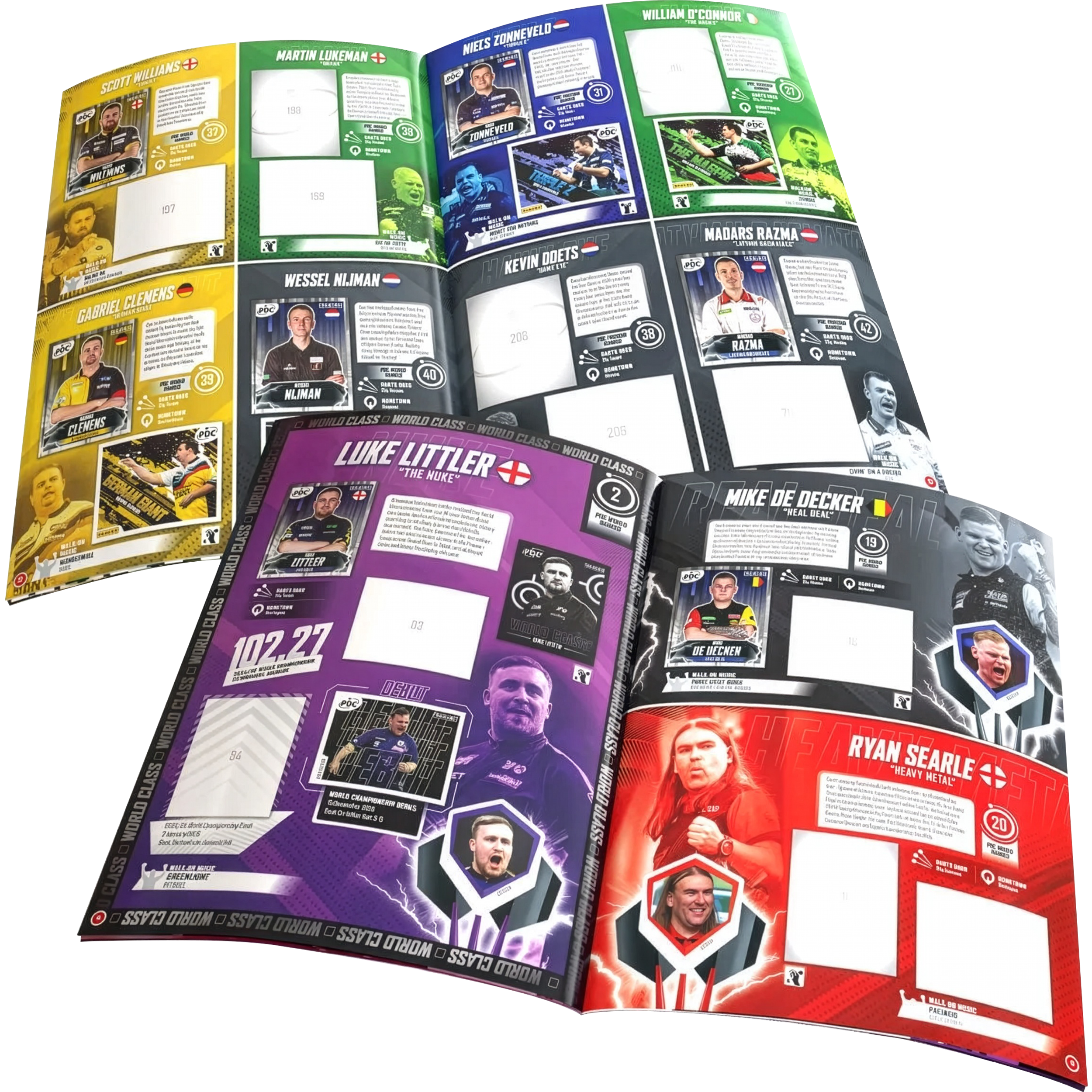 Panini - PDC World Darts Championship 2025/26 Sammelalbum - Hardcover Panini - PDC World Darts Championship 2025/26 Sammelalbum - Hardcover