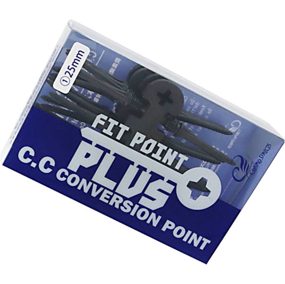 Cosmo-Darts-Fit-Point-Plus-Carbon-Conversion-Points-30er-Pack-25mm Cosmo Darts - Fit Point Plus Carbon Conversion Points - 30er Pack