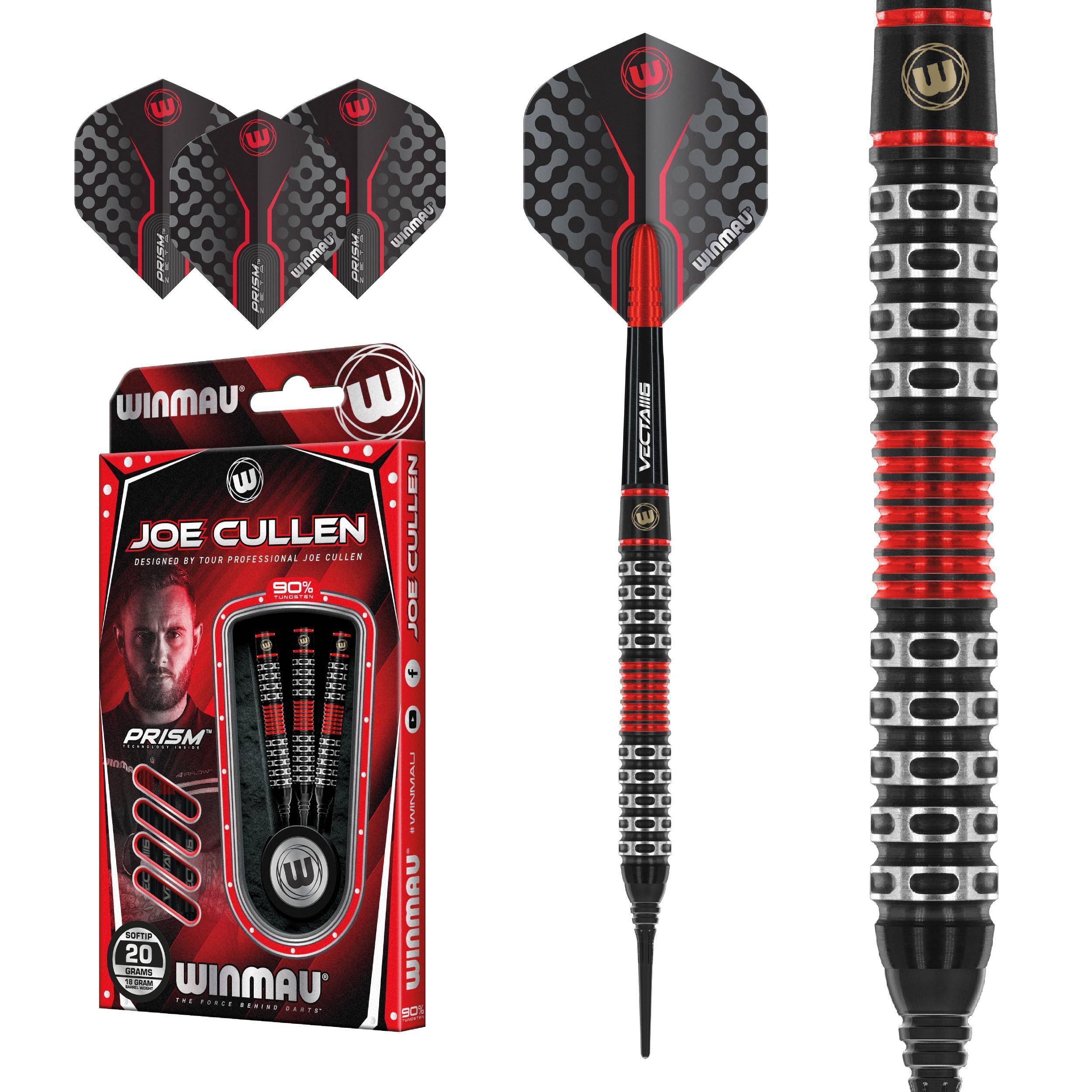 Winmau-Joe-Cullen-Special-Edition-Softdart-Collage Winmau - Joe Cullen Special Edition - Softdart