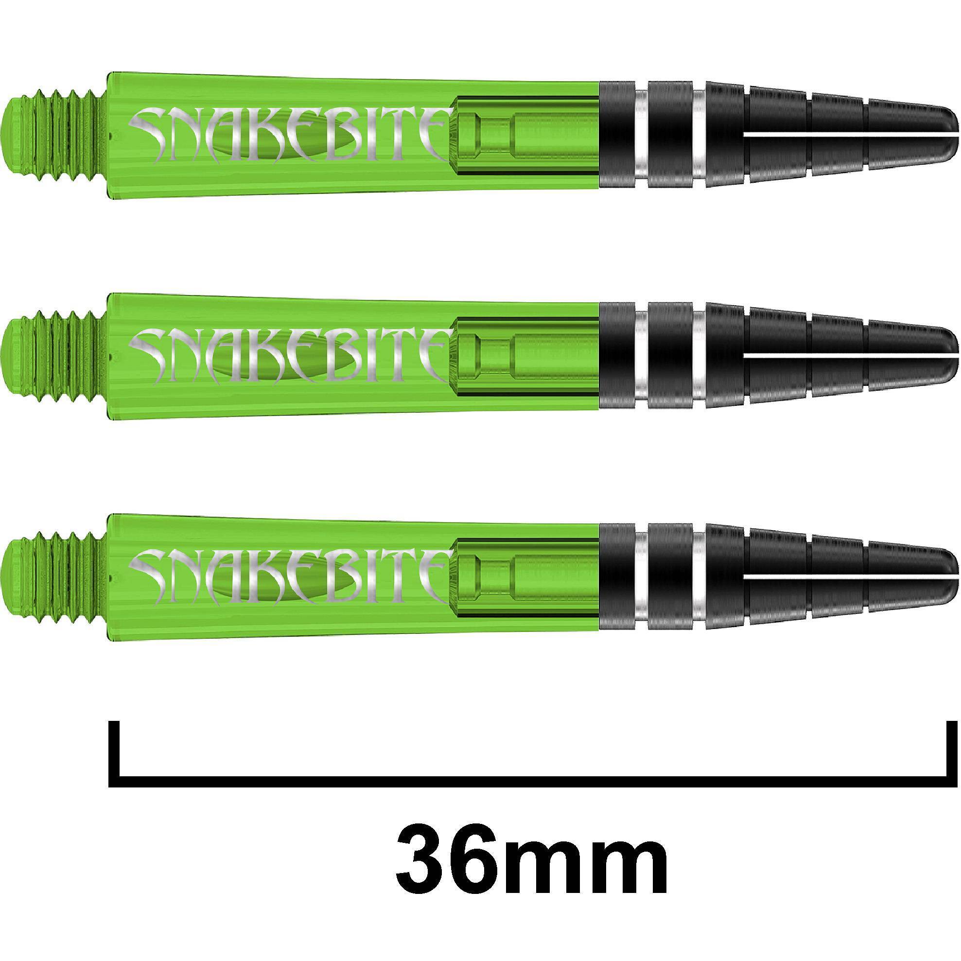 Red-Dragon-Nitrotech-Peter-Wright-Shaft-Grun-36mm Red Dragon - Nitrotech Peter Wright Shaft - Grün