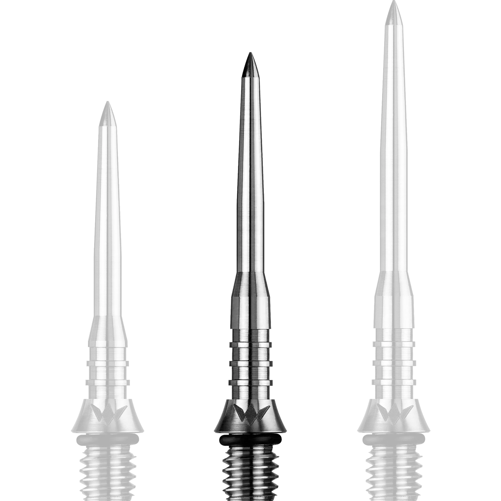Mission - Titan Pro Conversion Points Grooved - Silber Mission - Titan Pro Conversion Points Grooved - Silber