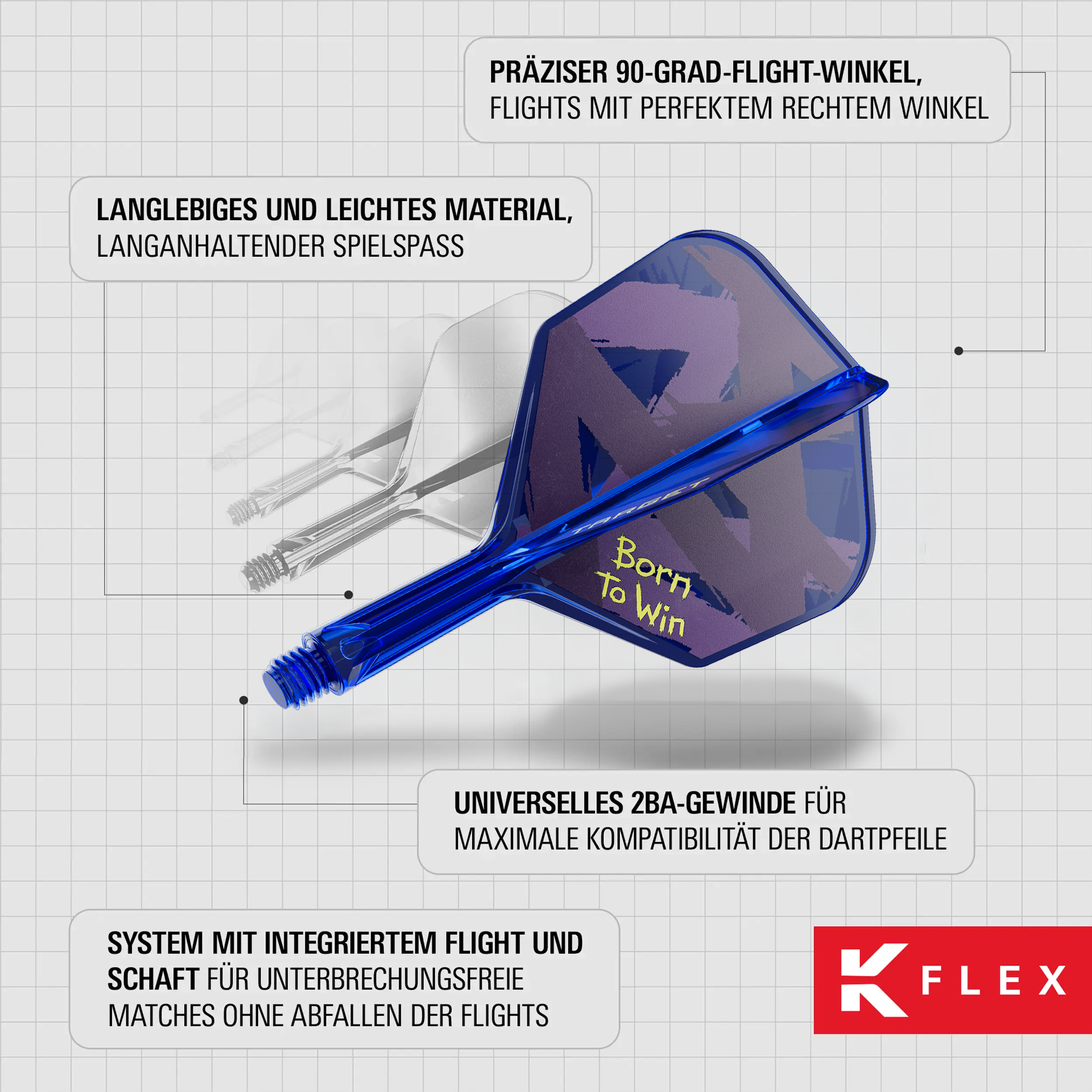 Target - K-Flex Flightsystem Luke Littler WC 2026 - No6