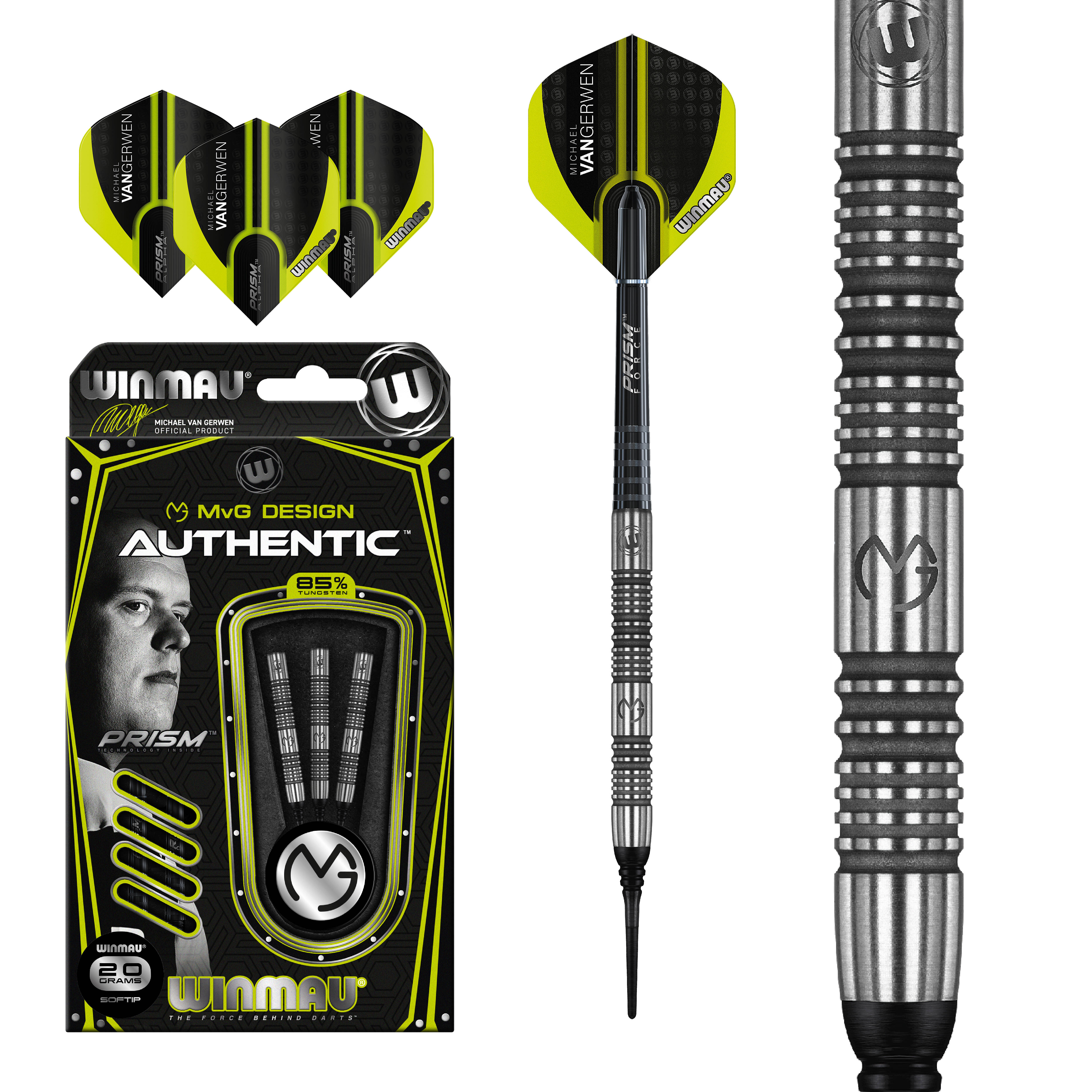 Winmau-Michael-van-Gerwen-Absolute-Softdart-Collagemxi0Jrh88FL7C Winmau - Michael van Gerwen Authentic - Softdart