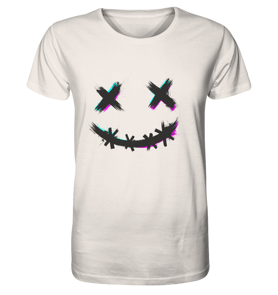 DartSturm - Scary Smile Schwarz - Organic Shirt DartSturm - Scary Smile Schwarz - Organic Shirt