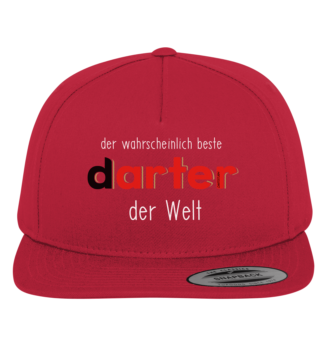 DartSturm - Der wahrscheinlich beste darter der Welt Weiß - Premium Snapback DartSturm - Der wahrscheinlich beste darter der Welt Weiß - Premium Snapback