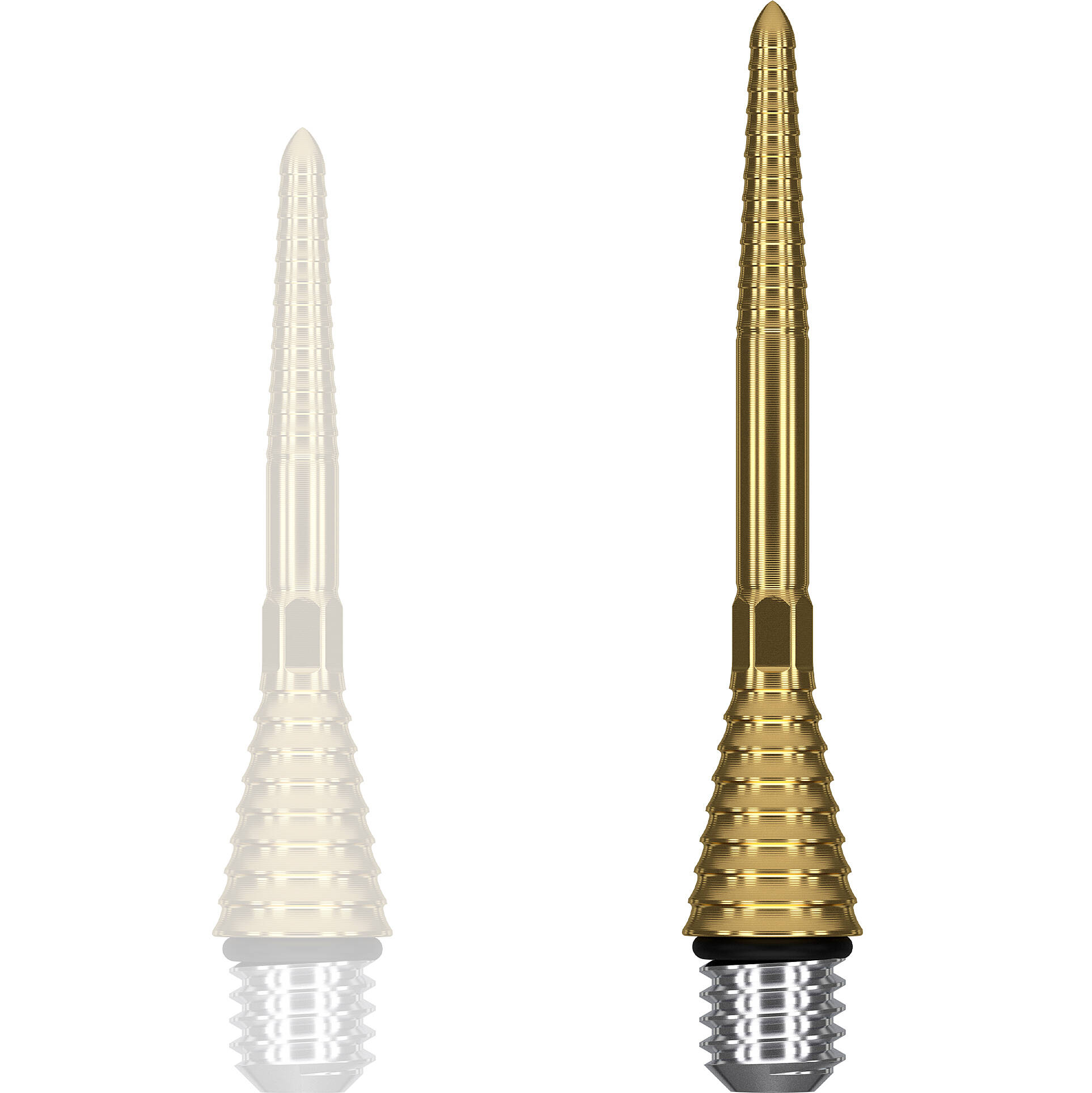 Target-Titanium-Conversion-SP-Point-Grooved-Gold-30mm Target - Titanium Conversion SP Point Grooved - Gold