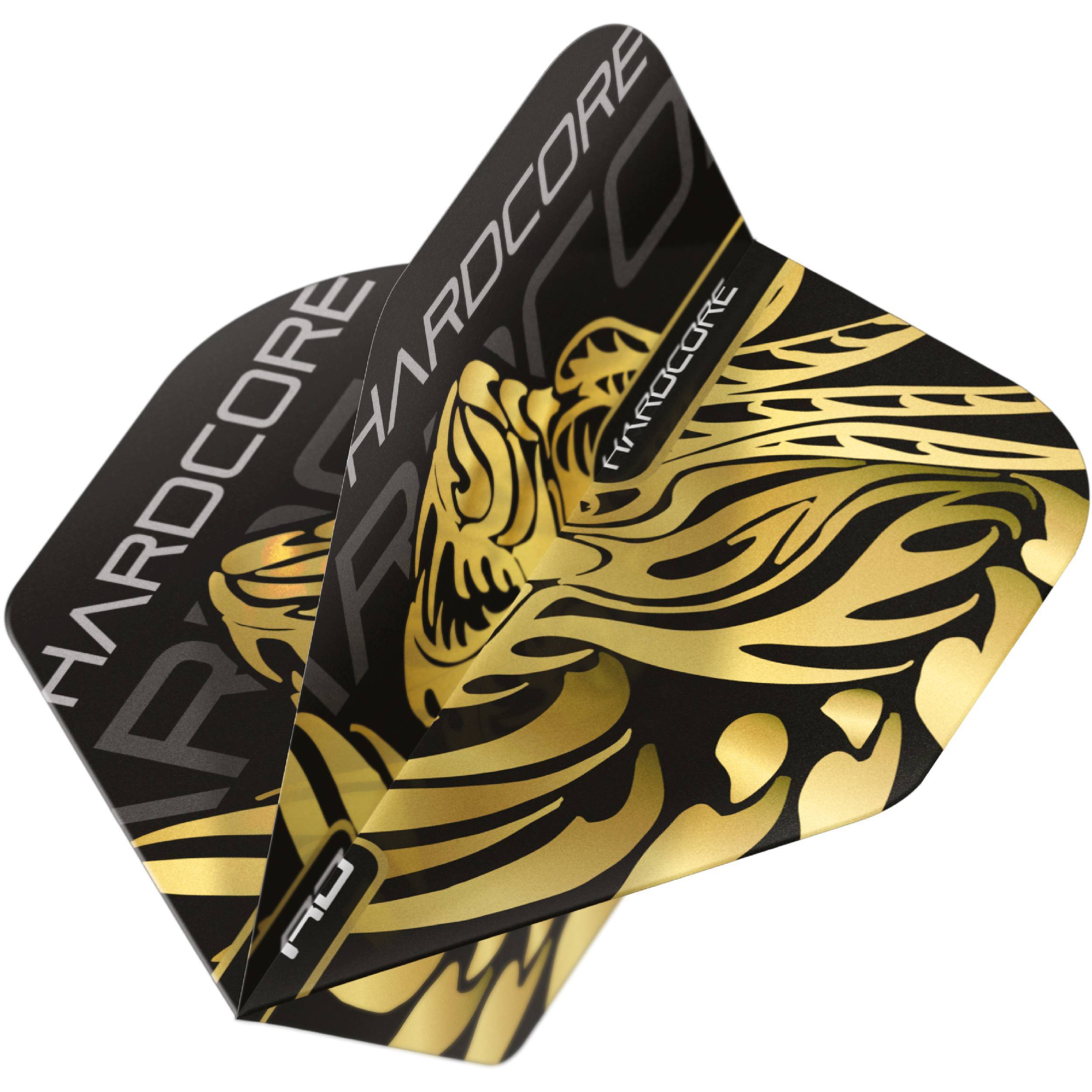 Red-Dragon-Hardcore-Jonny-Clayton-Gold-Flight-Standard-Dynamisch Red Dragon - Hardcore Jonny Clayton Gold Flight - Standard