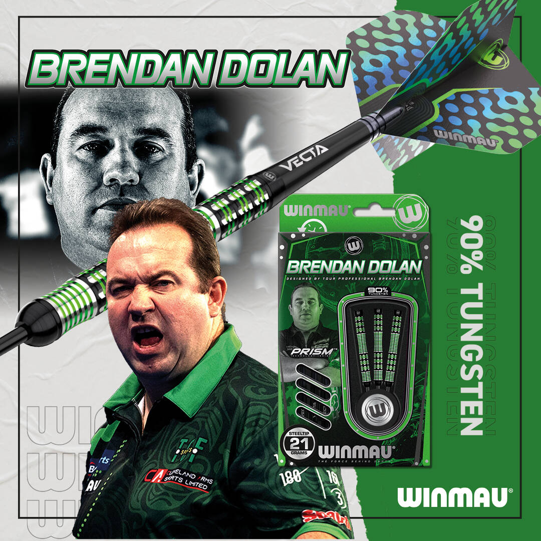 Winmau - Brendan Dolan 2024 - Steeldart Winmau - Brendan Dolan 2024 - Steeldart