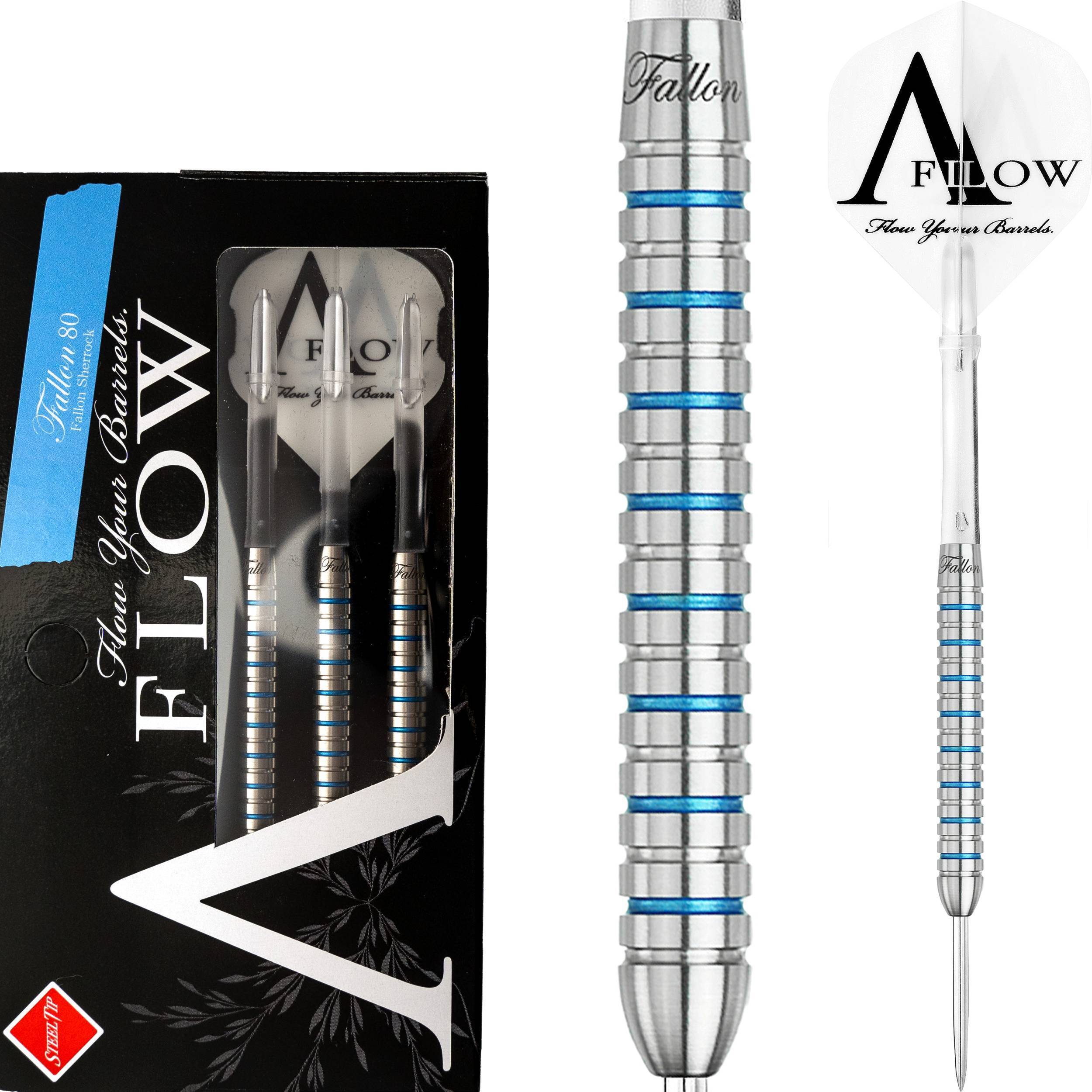 Dynasty-A-Flow-Black-Line-Fallon-Sherrock-80-Typ-B-Steeldart-Collage Dynasty - A-Flow Black Line - Fallon Sherrock 80% Typ B - Steeldart