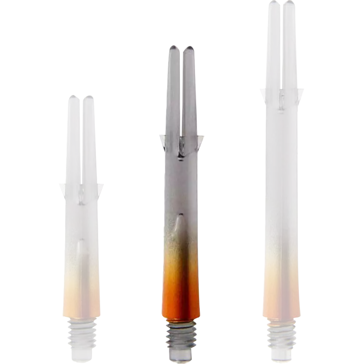 L-Style - L-Shaft Lock Straight TwoTone - Schwarz Klar Orange L-Style - L-Shaft Lock Straight TwoTone - Schwarz Klar Orange