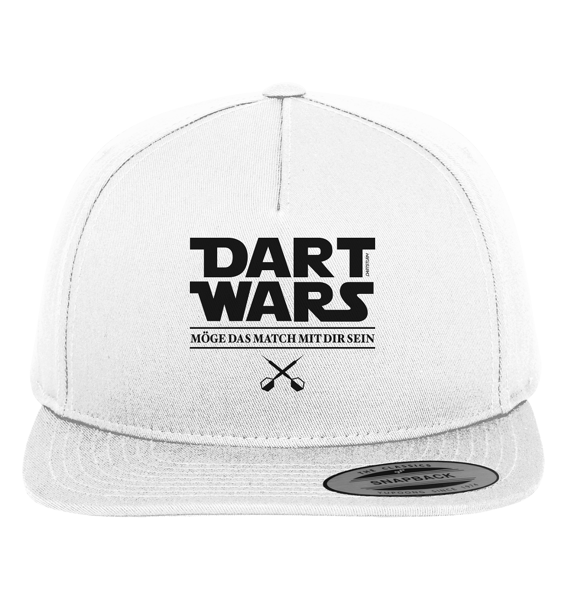 DartSturm - Dart Wars Schwarz - Premium Snapback