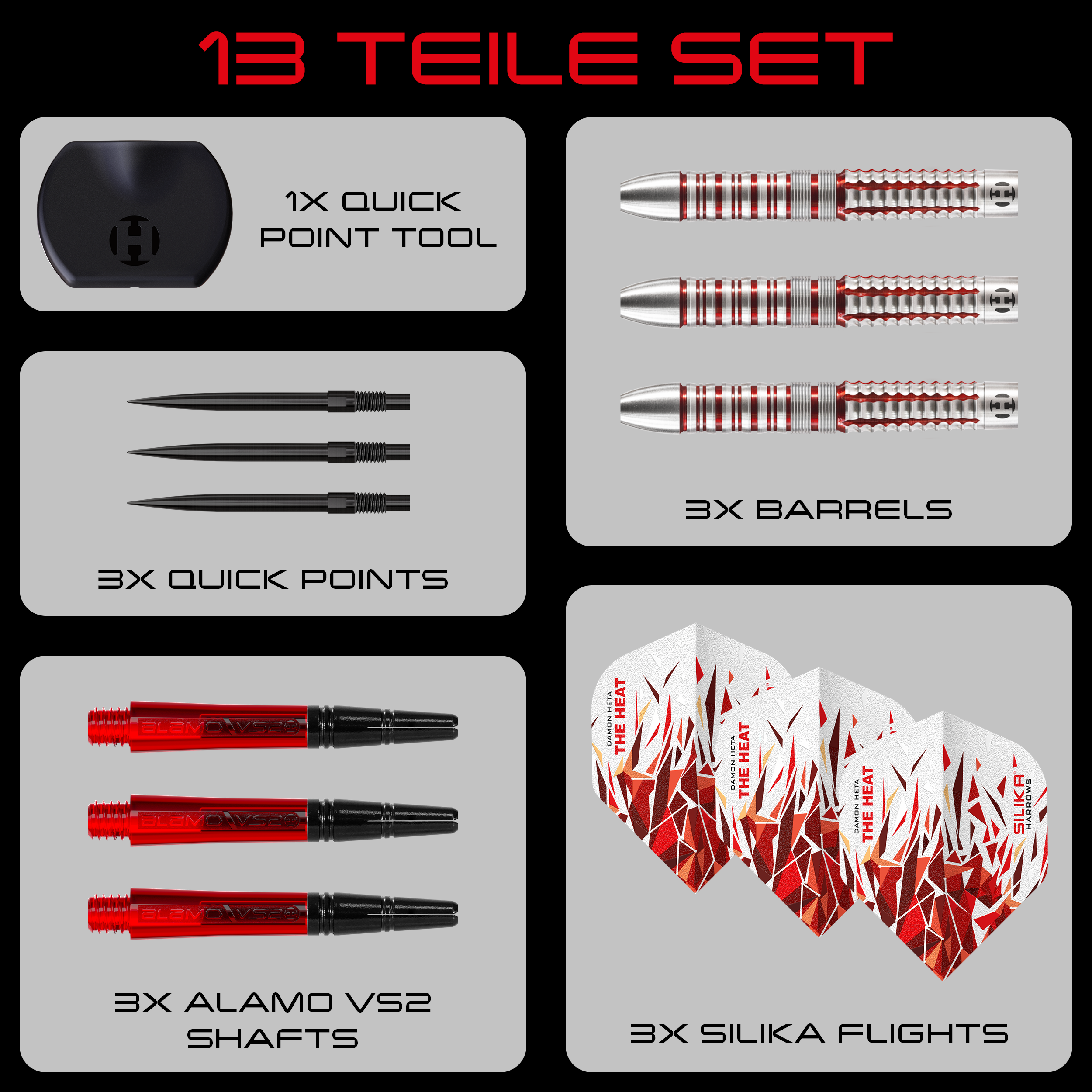 Harrows - Quick Point - Damon Heta GEN 2 - Steeldart Harrows - Quick Point - Damon Heta GEN 2 - Steeldart
