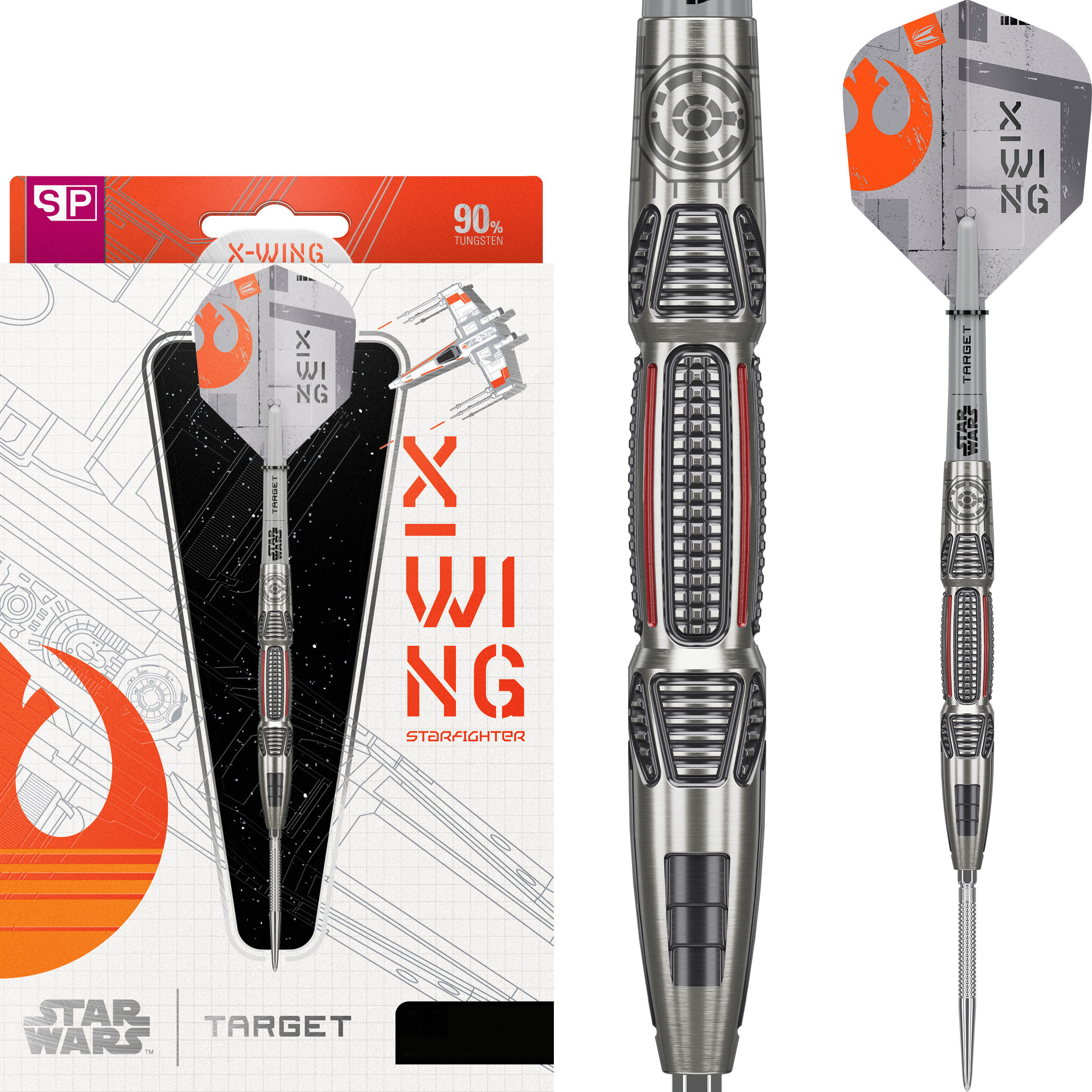 Target - Swiss Point - Star Wars X-Wing - Steeldart Target - Swiss Point - Star Wars X-Wing - Steeldart
