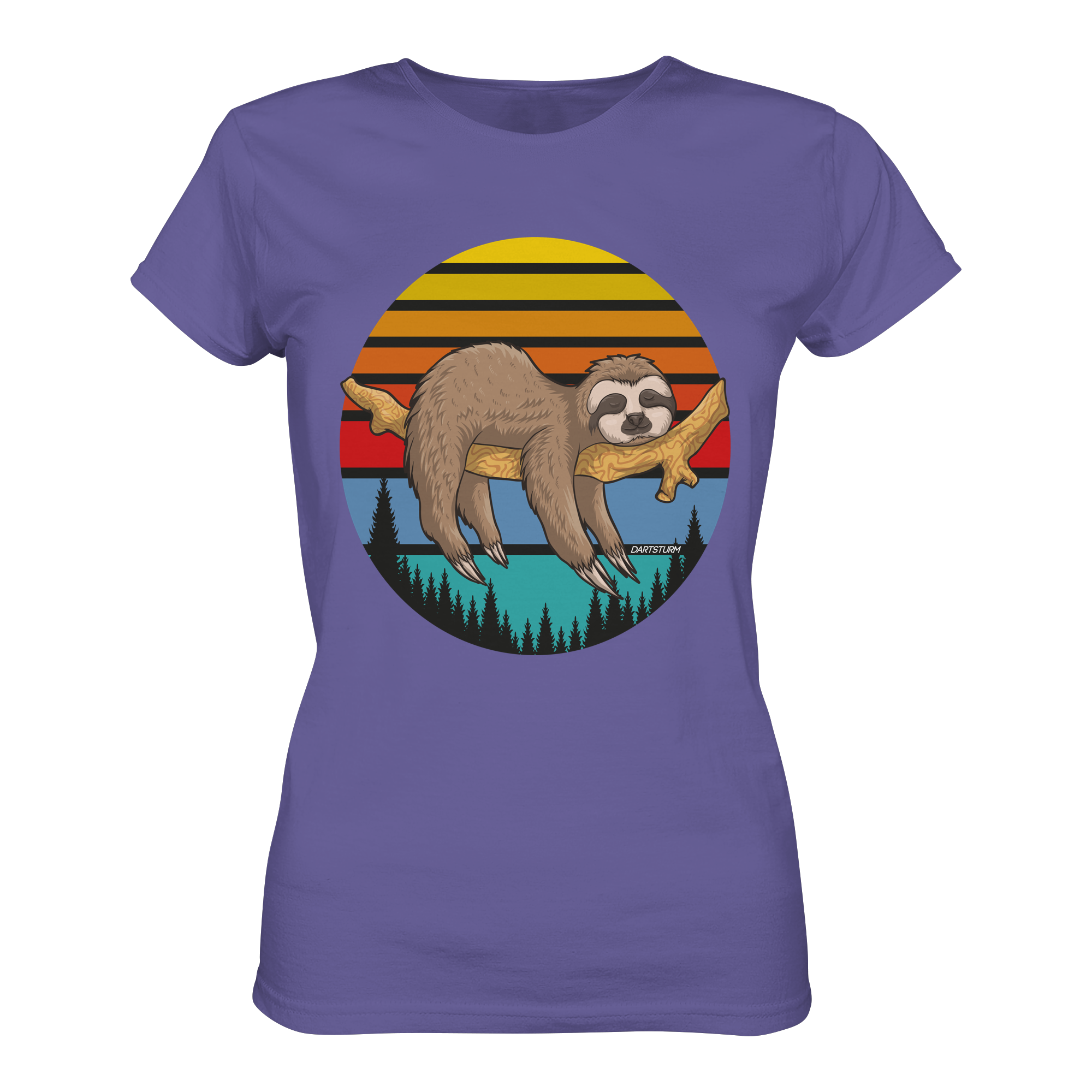 DartSturm - Lazy Sloth - Ladies Premium Shirt