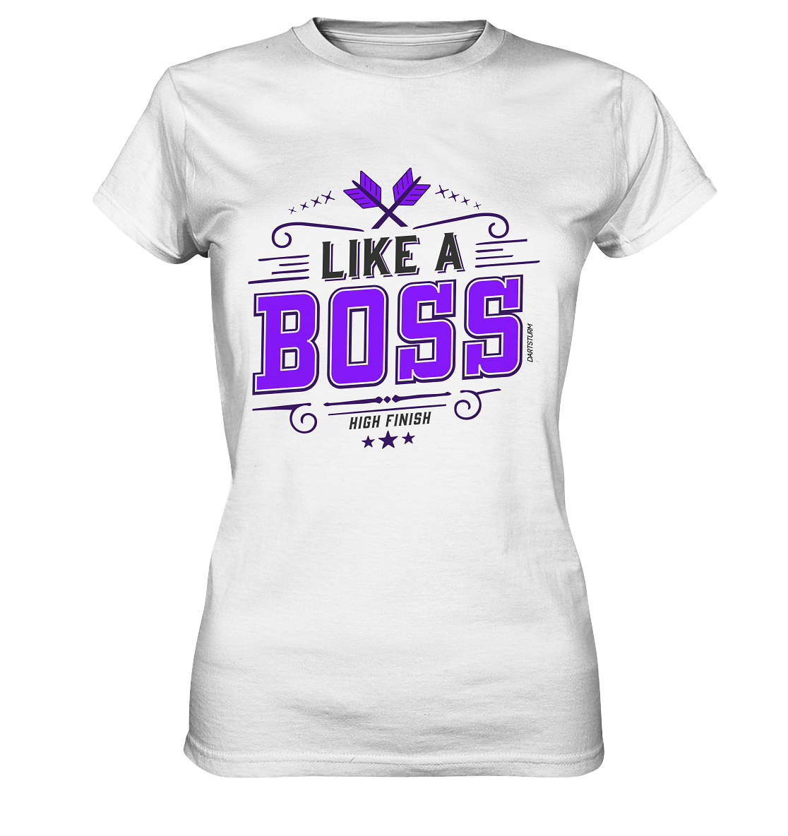 DartSturm - Like a Boss Purple - Ladies Premium Shirt