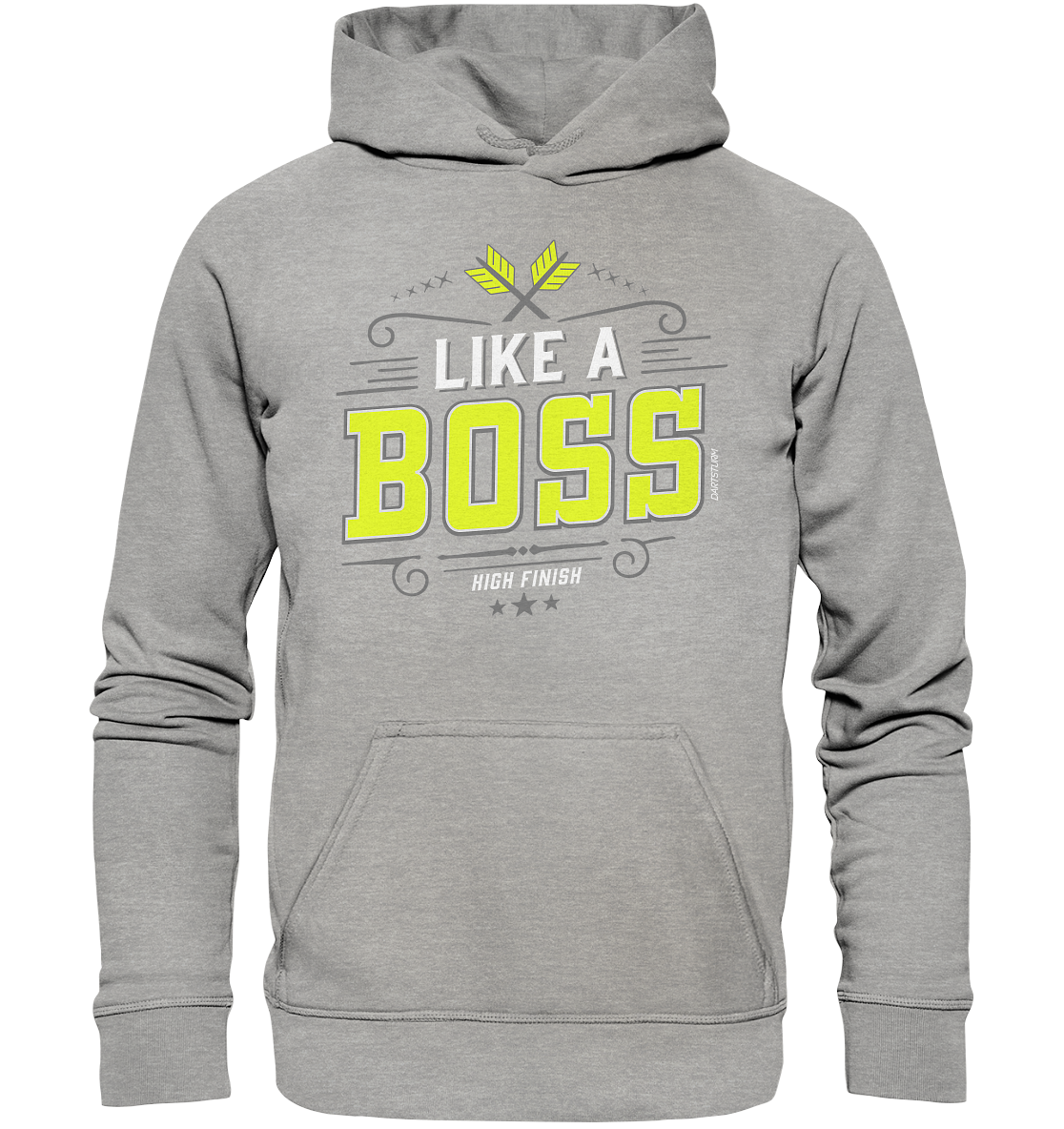 DartSturm - Like a Boss Yellow - Basic Unisex Hoodie