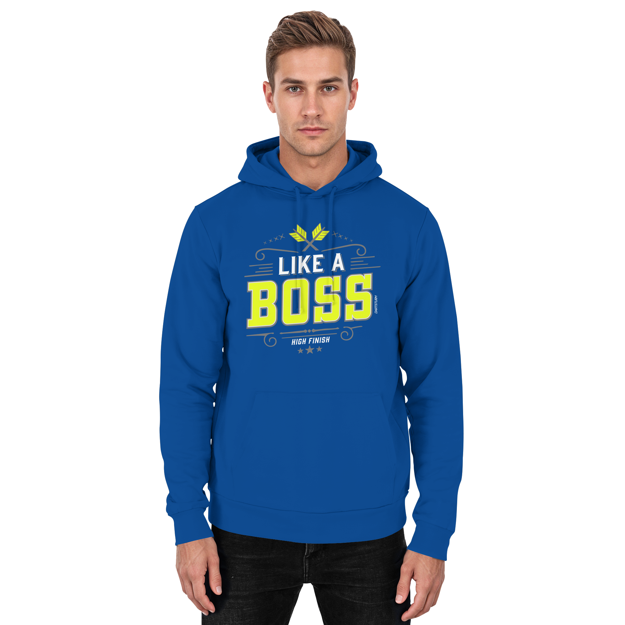 DartSturm - Like a Boss Yellow - Basic Unisex Hoodie DartSturm - Like a Boss Yellow - Basic Unisex Hoodie