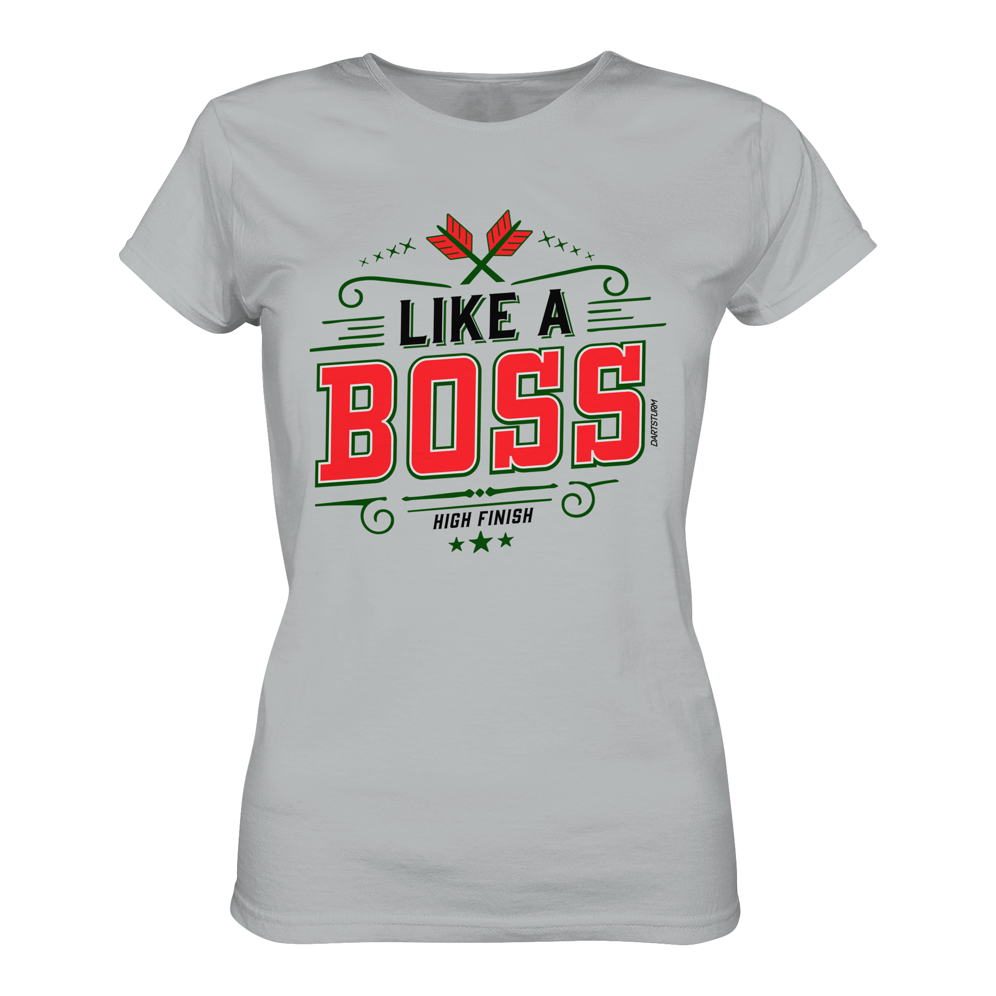 DartSturm - Like a Boss Red - Ladies Premium Shirt