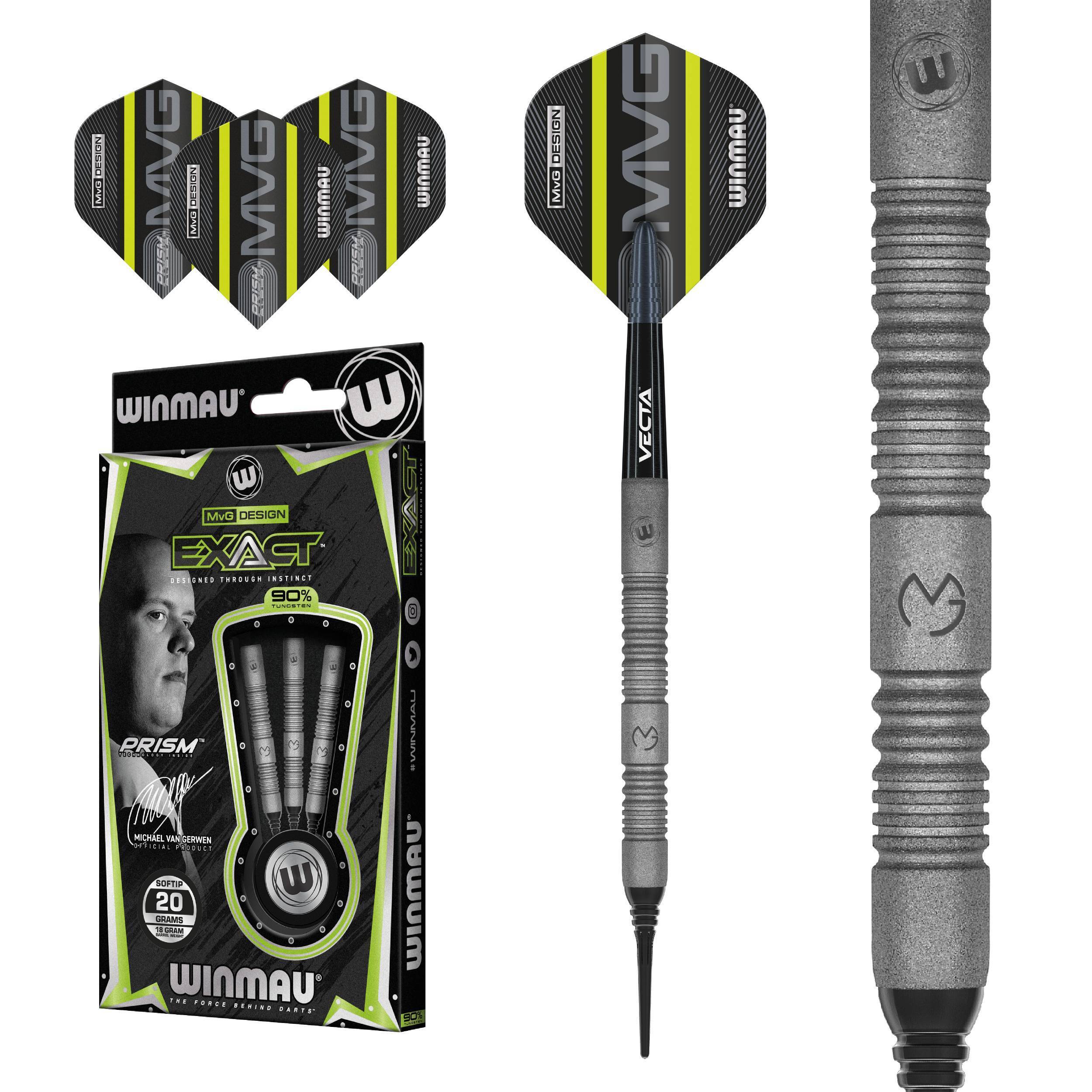 Winmau-Michael-van-Gerwen-Exact-Softdart-Collage Winmau - Michael van Gerwen Exact - Softdart
