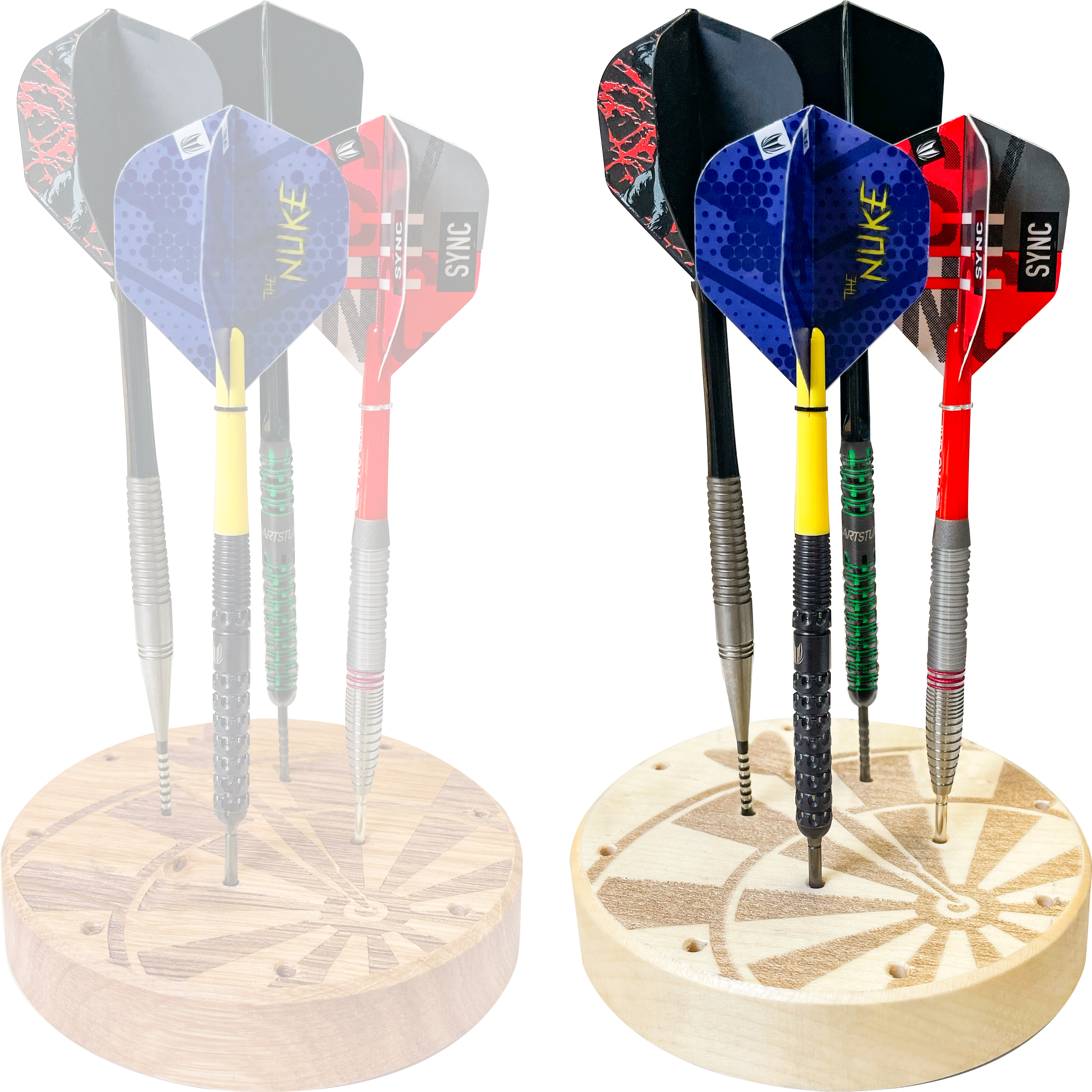DartSturm - Puckdartständer - Dartpfeil - 12-Fach DartSturm - Puckdartständer - Dartpfeil - 12-Fach