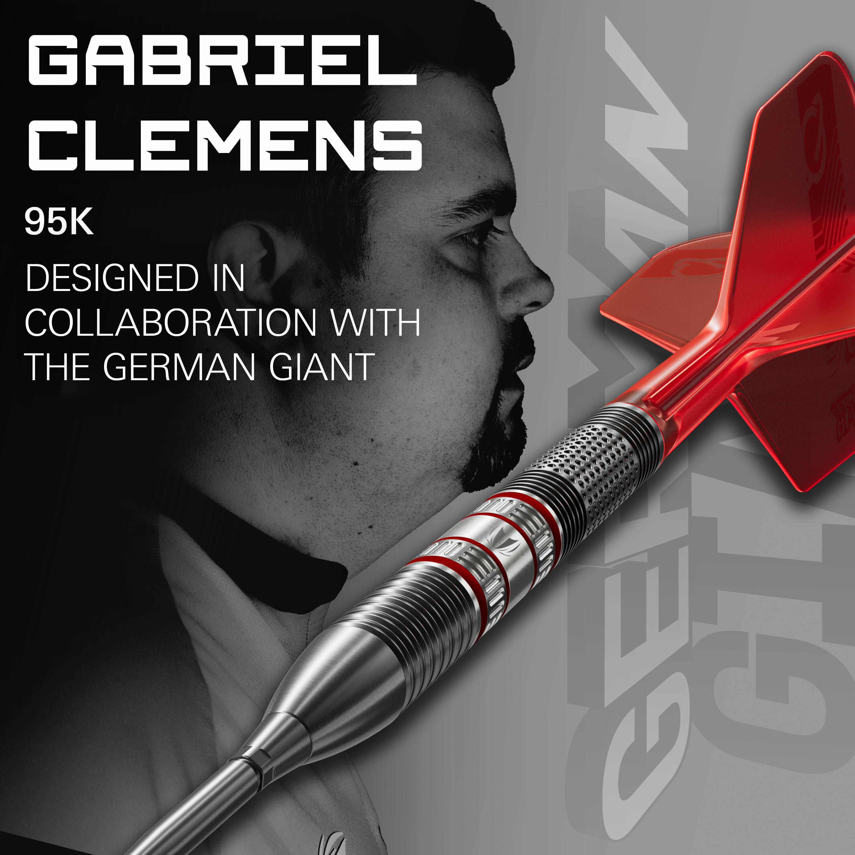 Target - Swiss Point - 95K - Gabriel Clemens - Steeldart Target - Swiss Point - 95K - Gabriel Clemens - Steeldart