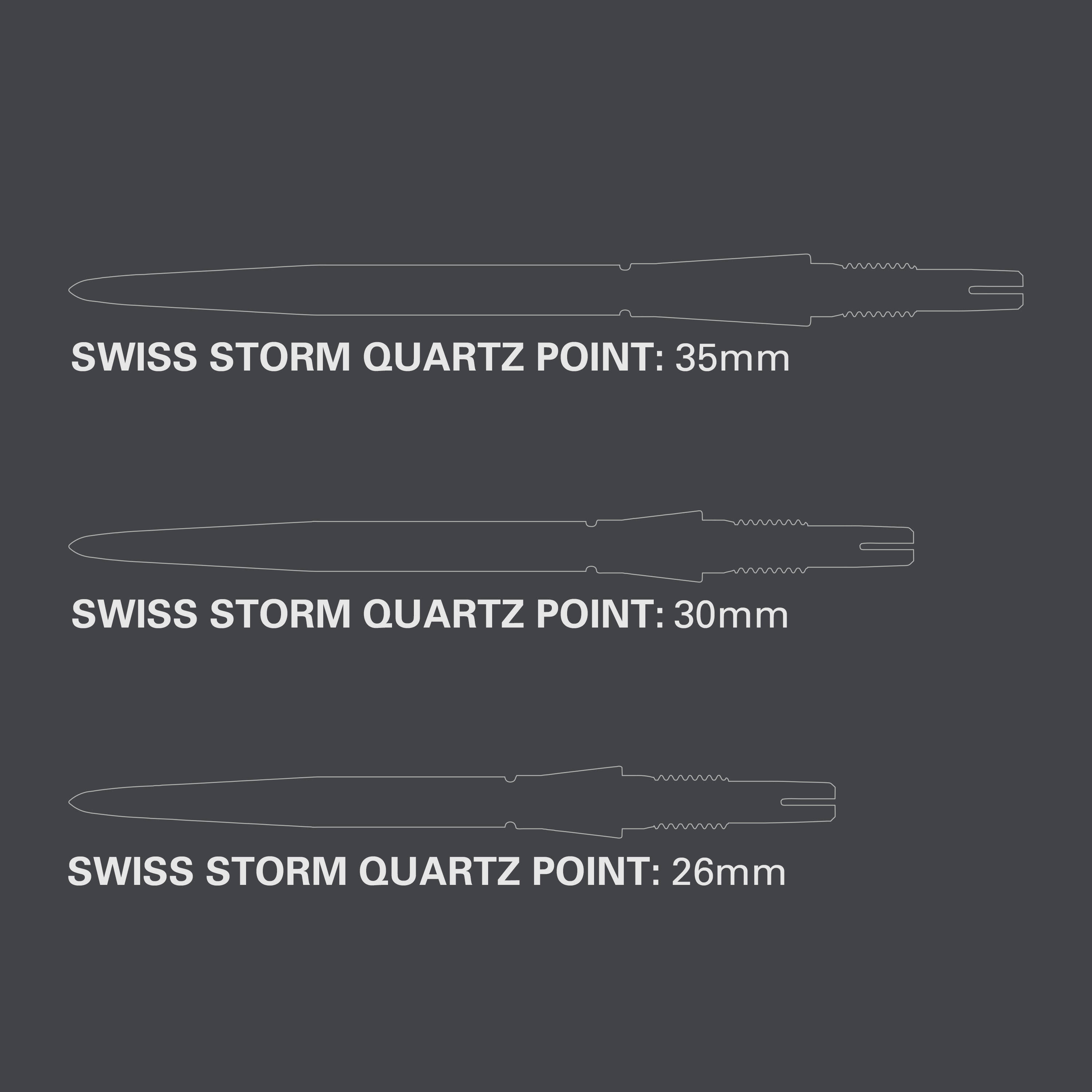 Target - Swiss Point Storm Quartz - Schwarz