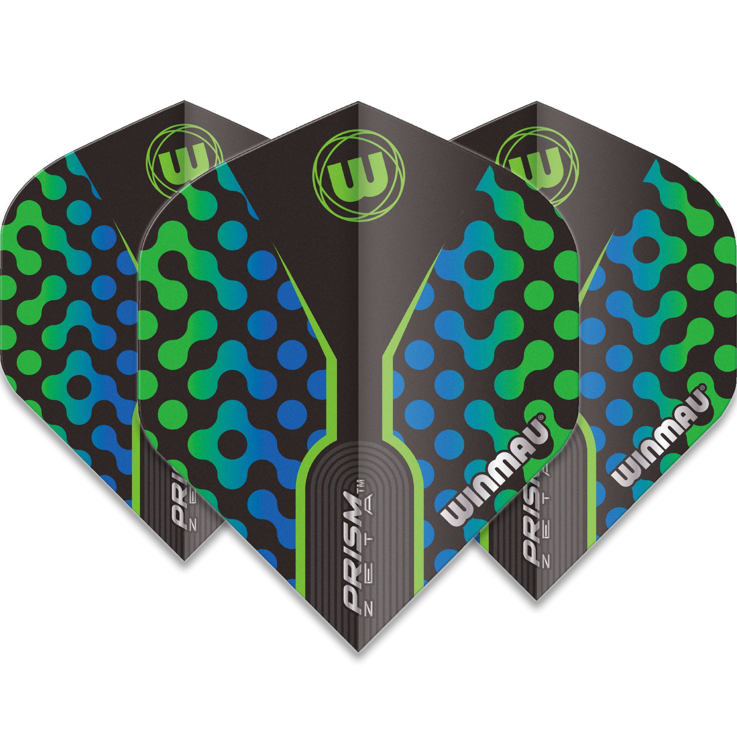 Winmau-Prism-Zeta-Chain-Flight-Standard-Grun Winmau - Prism Zeta Chain Flight - Standard