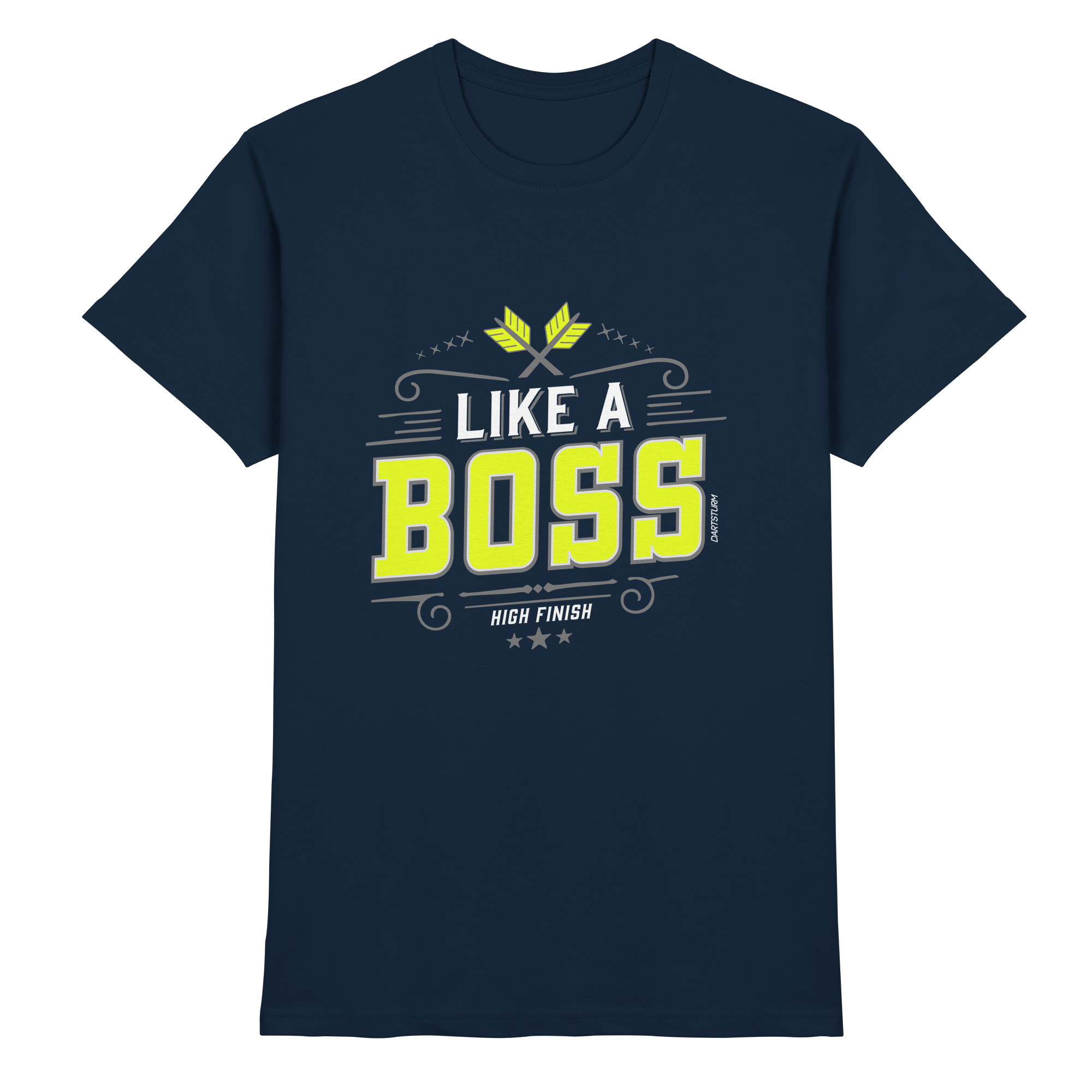 DartSturm - Like a Boss Yellow - Premium Shirt