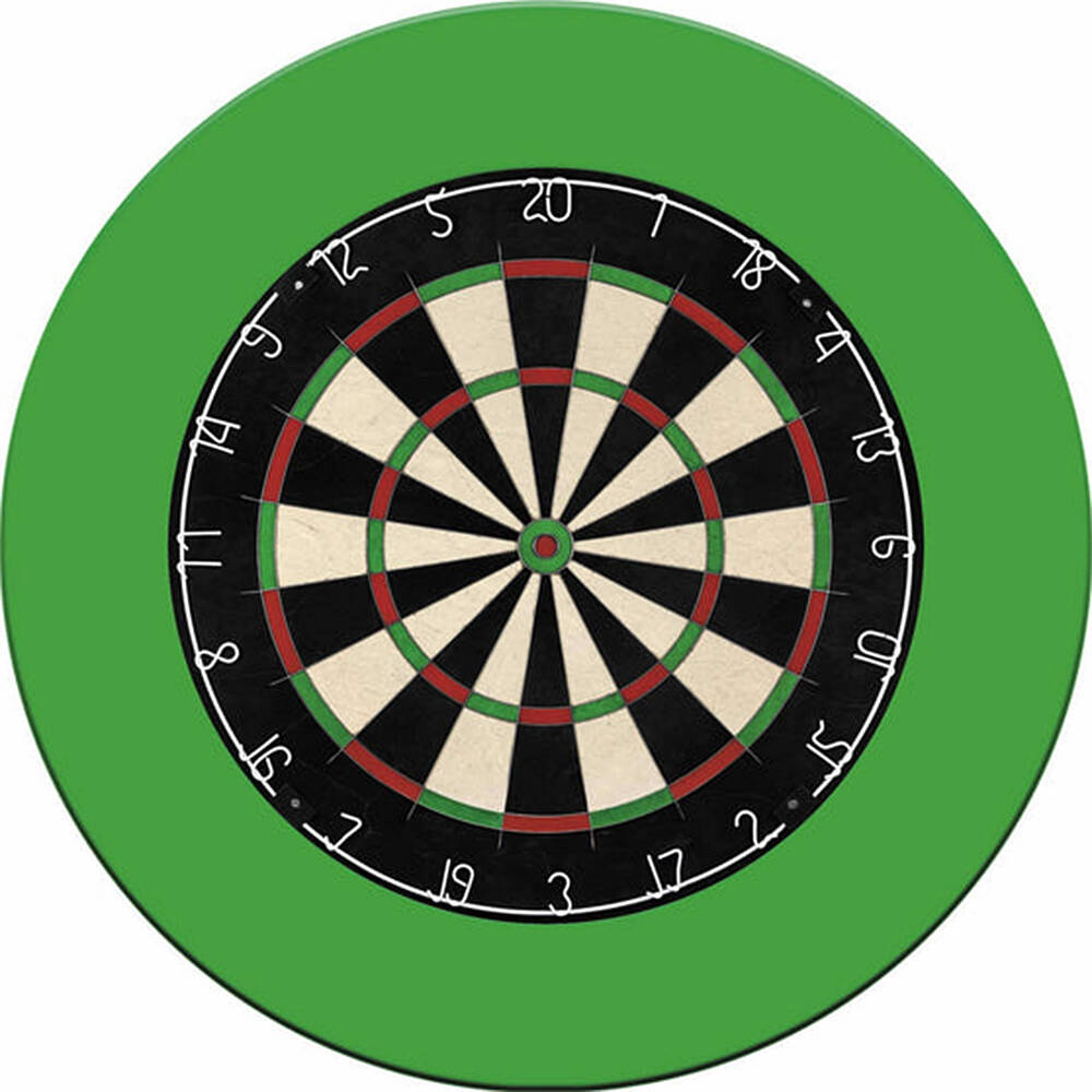 DartSturm-de-Dartboard-Surround-Grun-mit-Dartboard DartSturm - Dartboard Surround