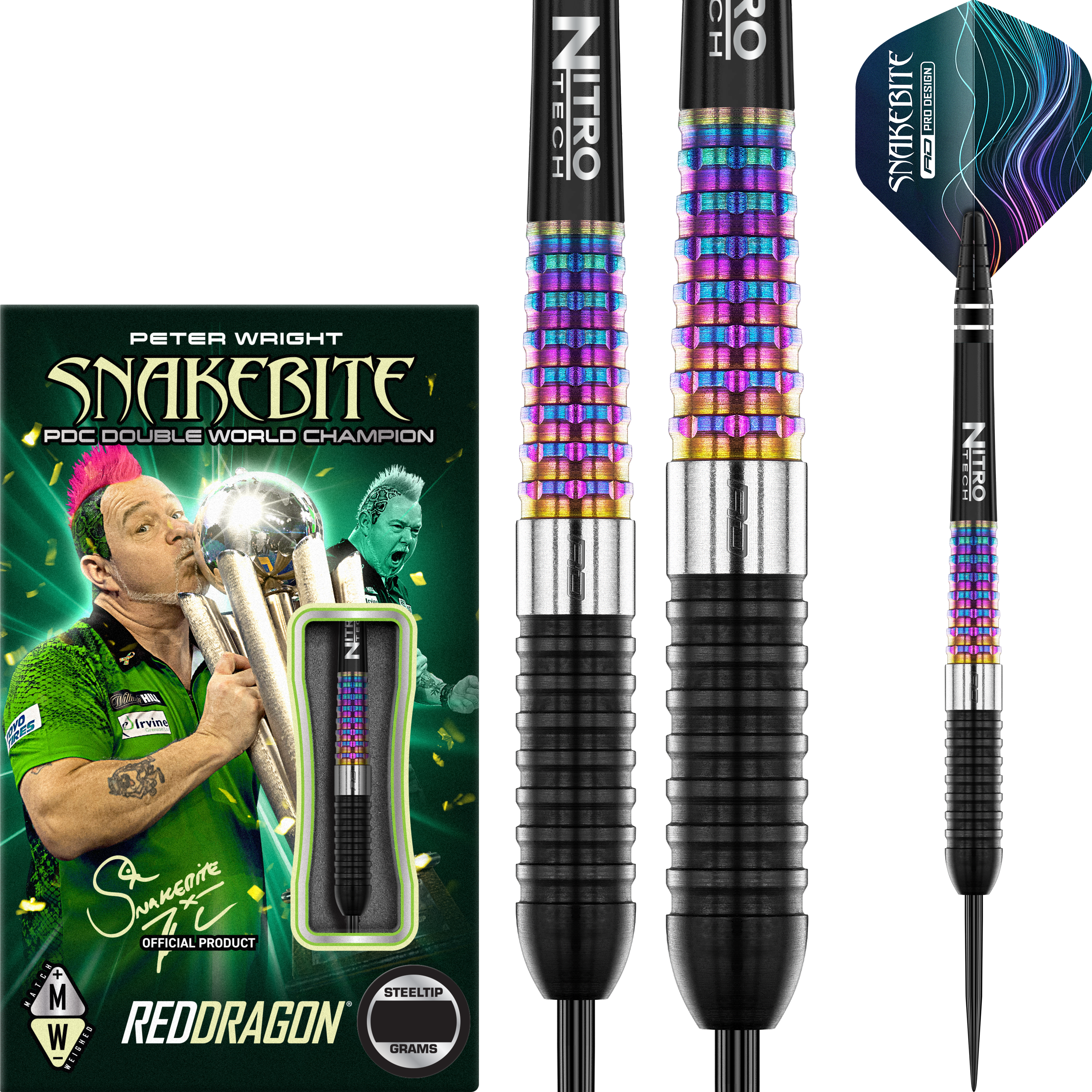 Red Dragon - Peter Wright Corra - Steeldart Red Dragon - Peter Wright Corra - Steeldart