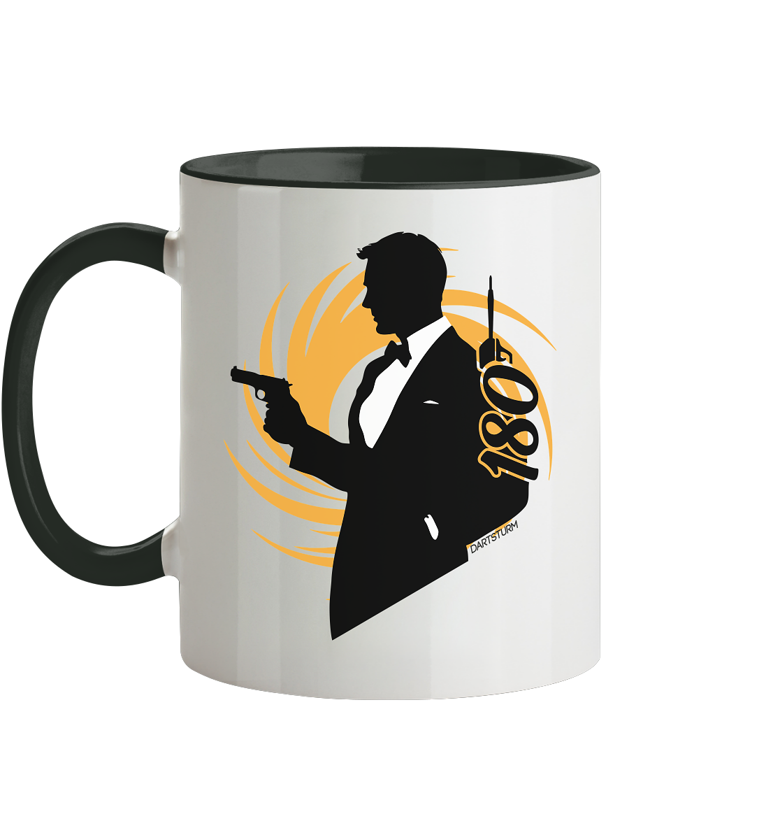 DartSturm - Dart Agent - Tasse zweifarbig