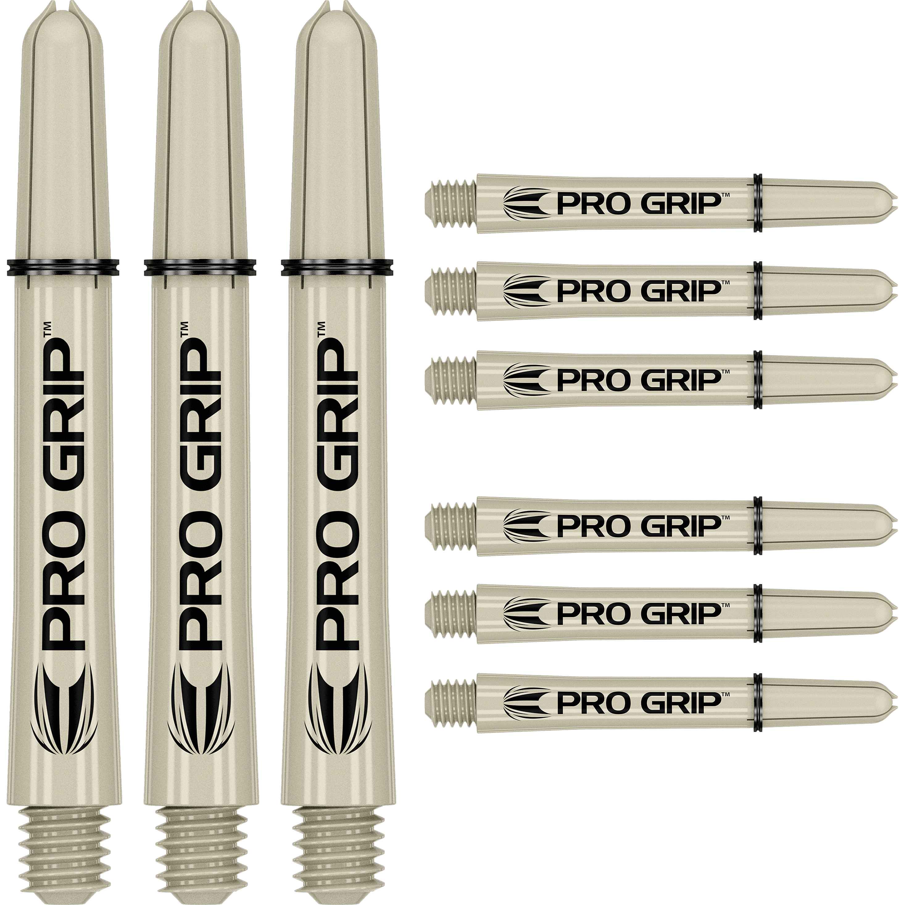 Target - Pro Grip Shaft 3er Set - Sand Target - Pro Grip Shaft 3er Set - Sand
