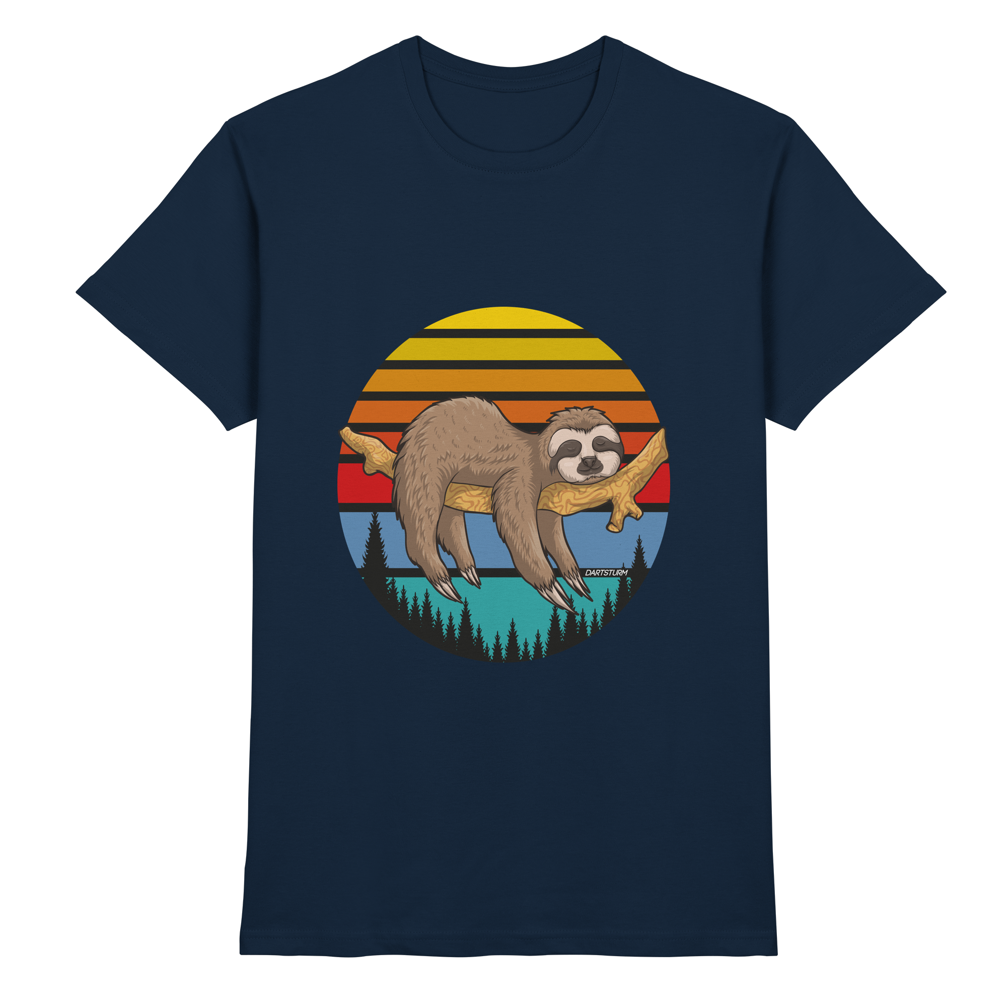 DartSturm - Lazy Sloth - Premium Shirt DartSturm - Lazy Sloth - Premium Shirt