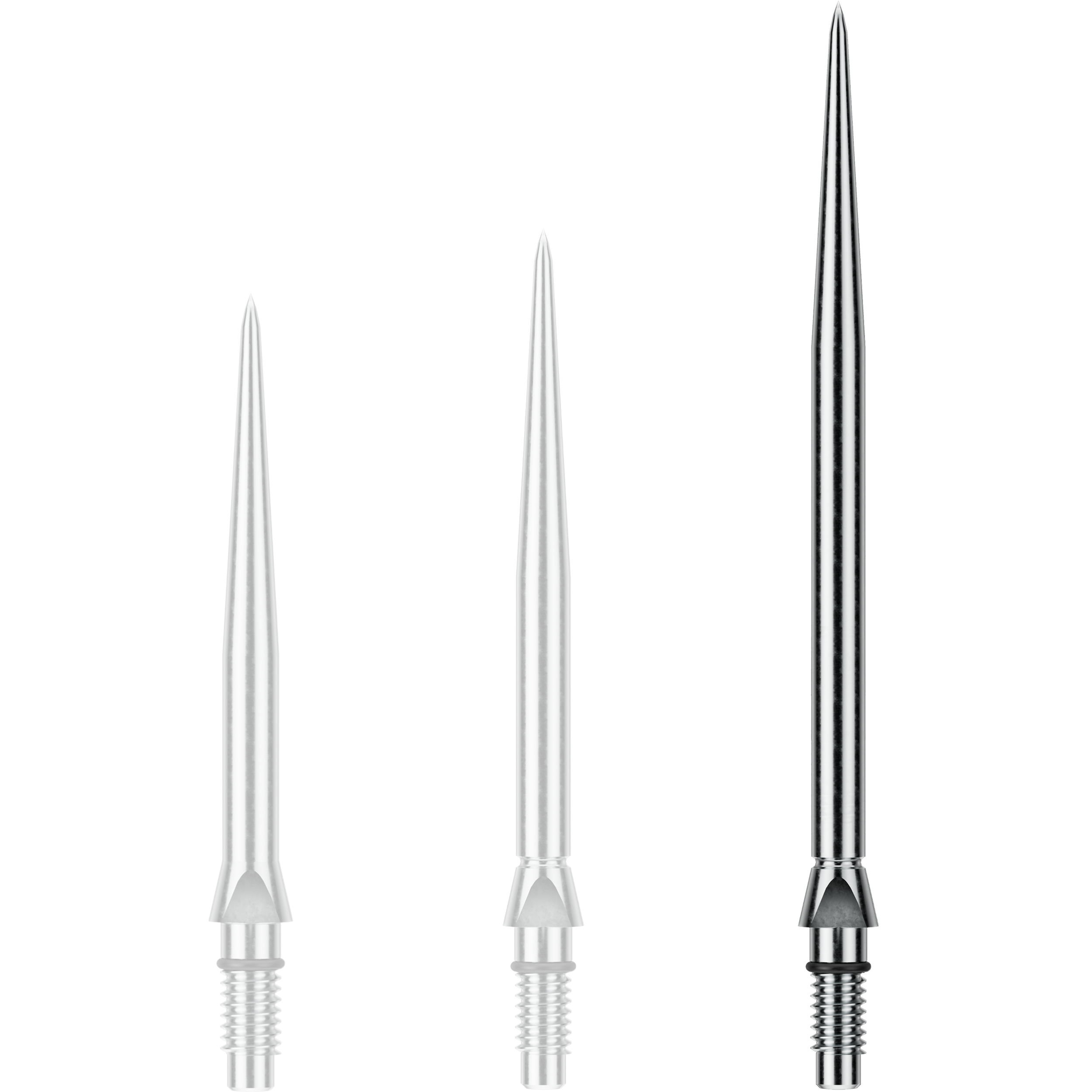 Winmau - Switch Point Smooth - Silber Winmau - Switch Point Smooth - Silber